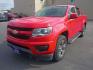 2018 RED CHEVROLET COLORADO (1GCGTBEN4J1) with an 3.6L engine, Automatic transmission, located at 2525 S. Cushman, Fairbanks, AK, 99701, (907) 452-5707, 64.824036, -147.712311 - Photo#1