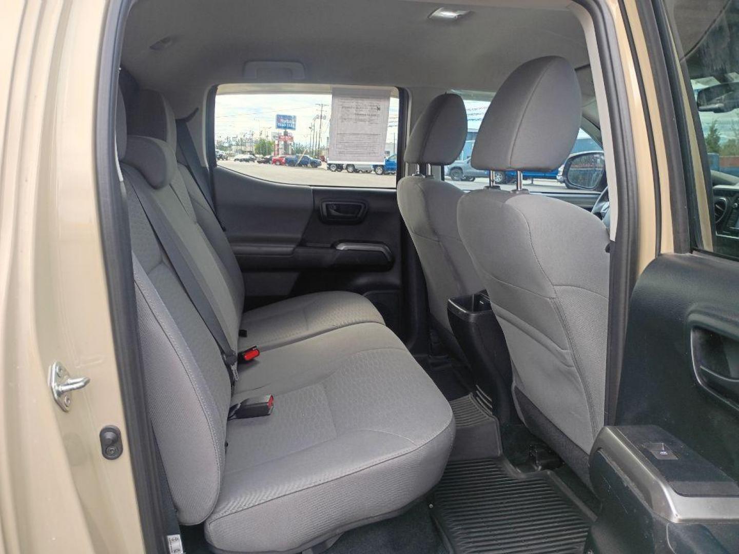 2018 TAN TOYOTA TACOMA DOUBLE CAB (3TMDZ5BN6JM) with an 3.5L engine, Automatic transmission, located at 2525 S. Cushman, Fairbanks, AK, 99701, (907) 452-5707, 64.824036, -147.712311 - Photo#4