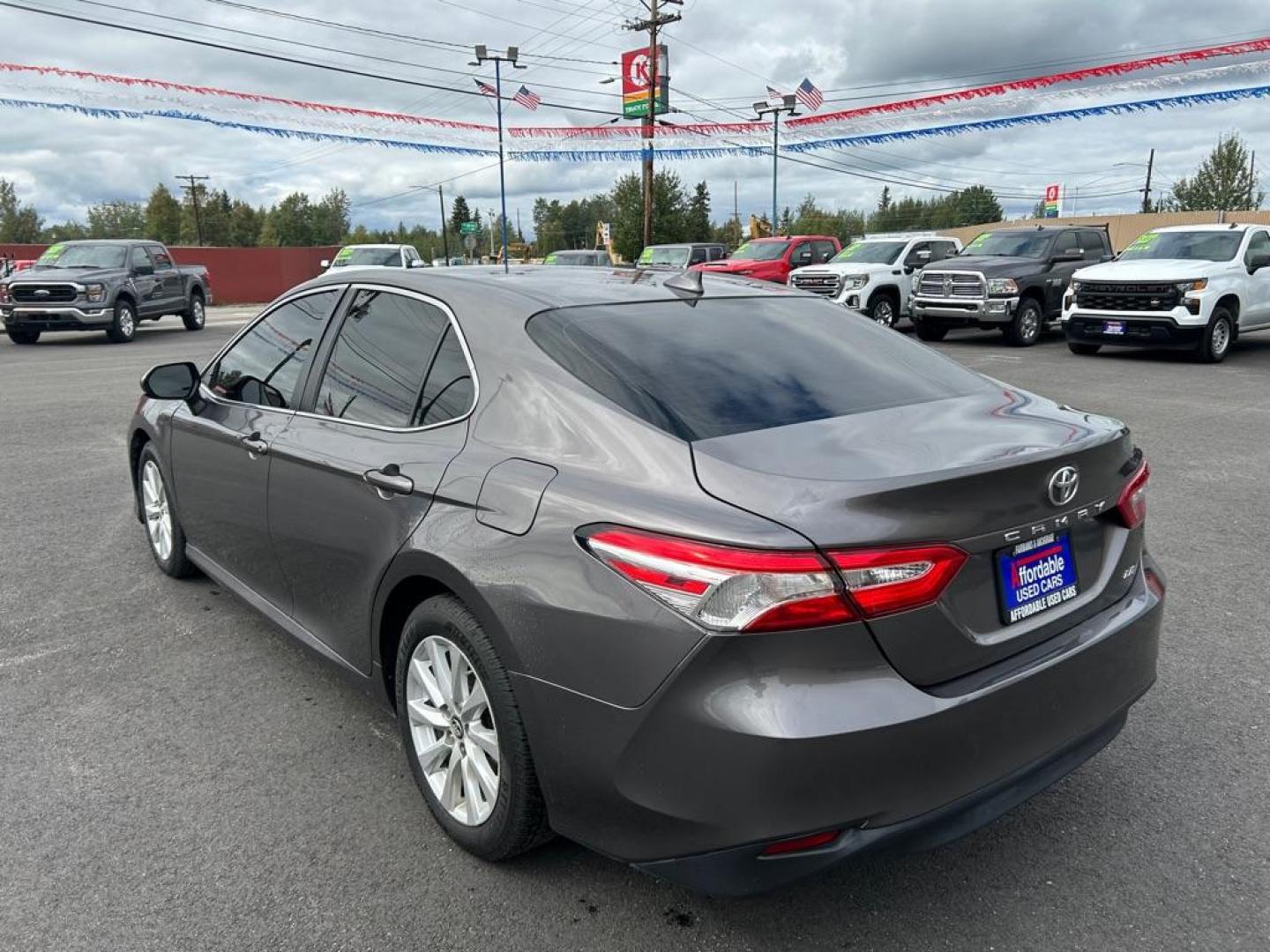 2019 GRAY TOYOTA CAMRY L (4T1B11HK6KU) with an 2.5L engine, Automatic transmission, located at 2525 S. Cushman, Fairbanks, AK, 99701, (907) 452-5707, 64.824036, -147.712311 - Photo#3