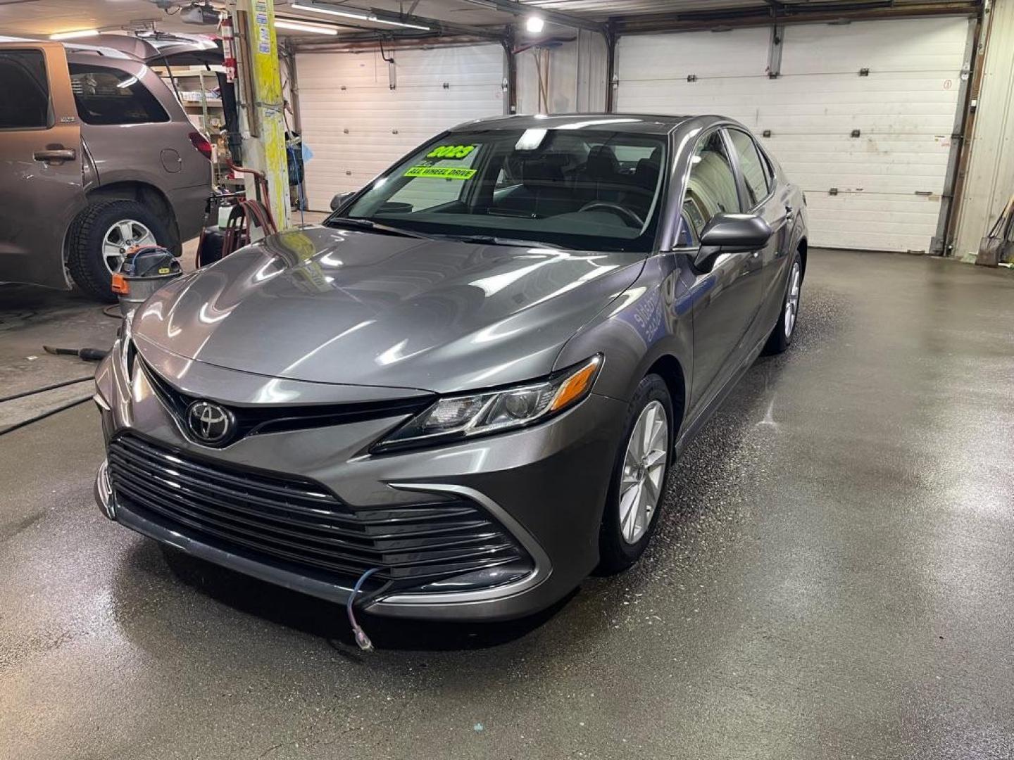 2023 GRAY TOYOTA CAMRY LE (4T1C11BK9PU) with an 2.5L engine, Automatic transmission, located at 2525 S. Cushman, Fairbanks, AK, 99701, (907) 452-5707, 64.824036, -147.712311 - Photo#1