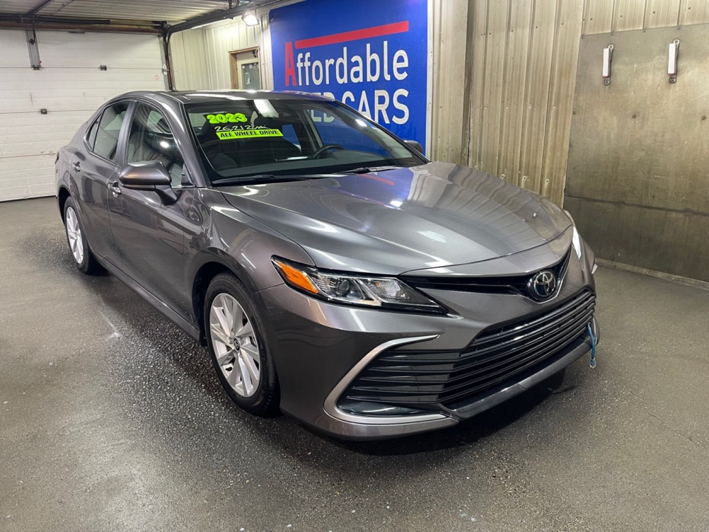 2023 GRAY TOYOTA CAMRY LE LE (4T1C11BK9PU) with an 2.5L engine, Automatic transmission, located at 2525 S. Cushman, Fairbanks, AK, 99701, (907) 452-5707, 64.824036, -147.712311- Photo#0