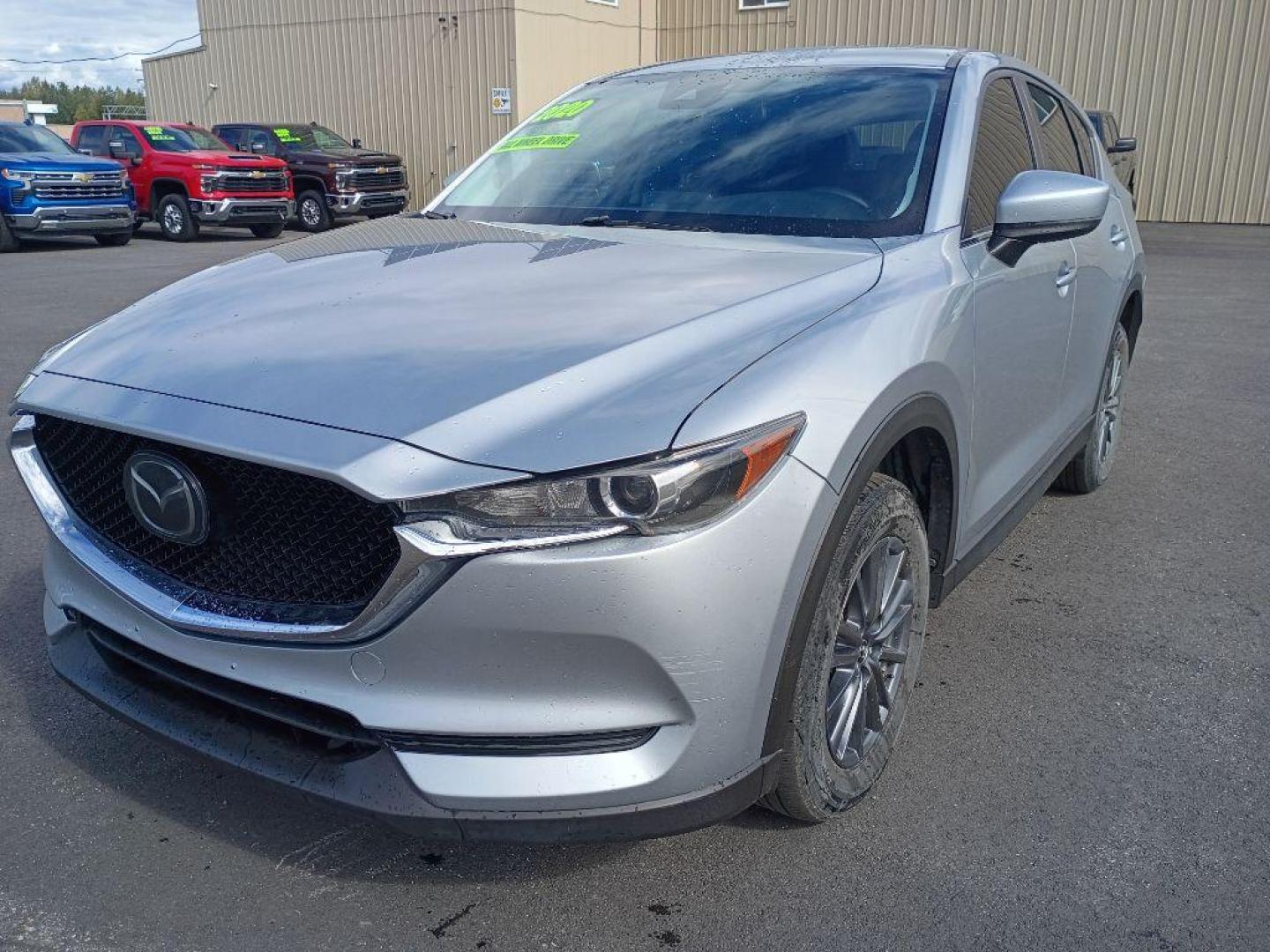 2020 SILVER MAZDA CX-5 TOURING (JM3KFBCM1L0) with an 2.5L engine, Automatic transmission, located at 2525 S. Cushman, Fairbanks, AK, 99701, (907) 452-5707, 64.824036, -147.712311 - Photo#0