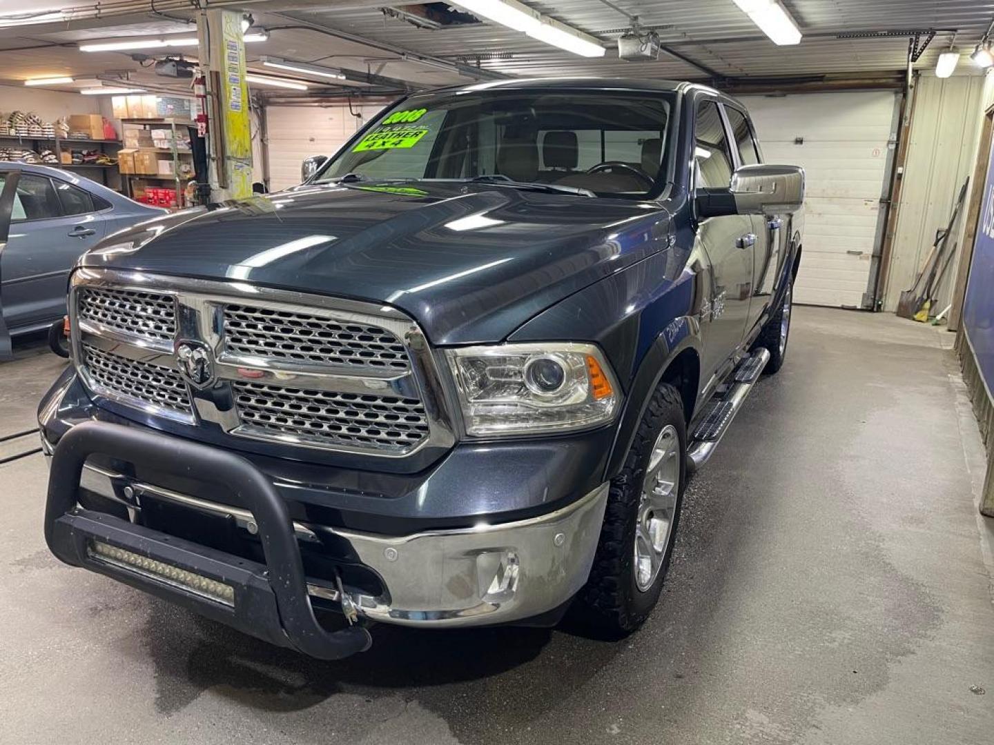 2018 BLACK RAM 1500 LARAMIE (1C6RR7VT2JS) with an 5.7L engine, Automatic transmission, located at 2525 S. Cushman, Fairbanks, AK, 99701, (907) 452-5707, 64.824036, -147.712311 - Photo#1