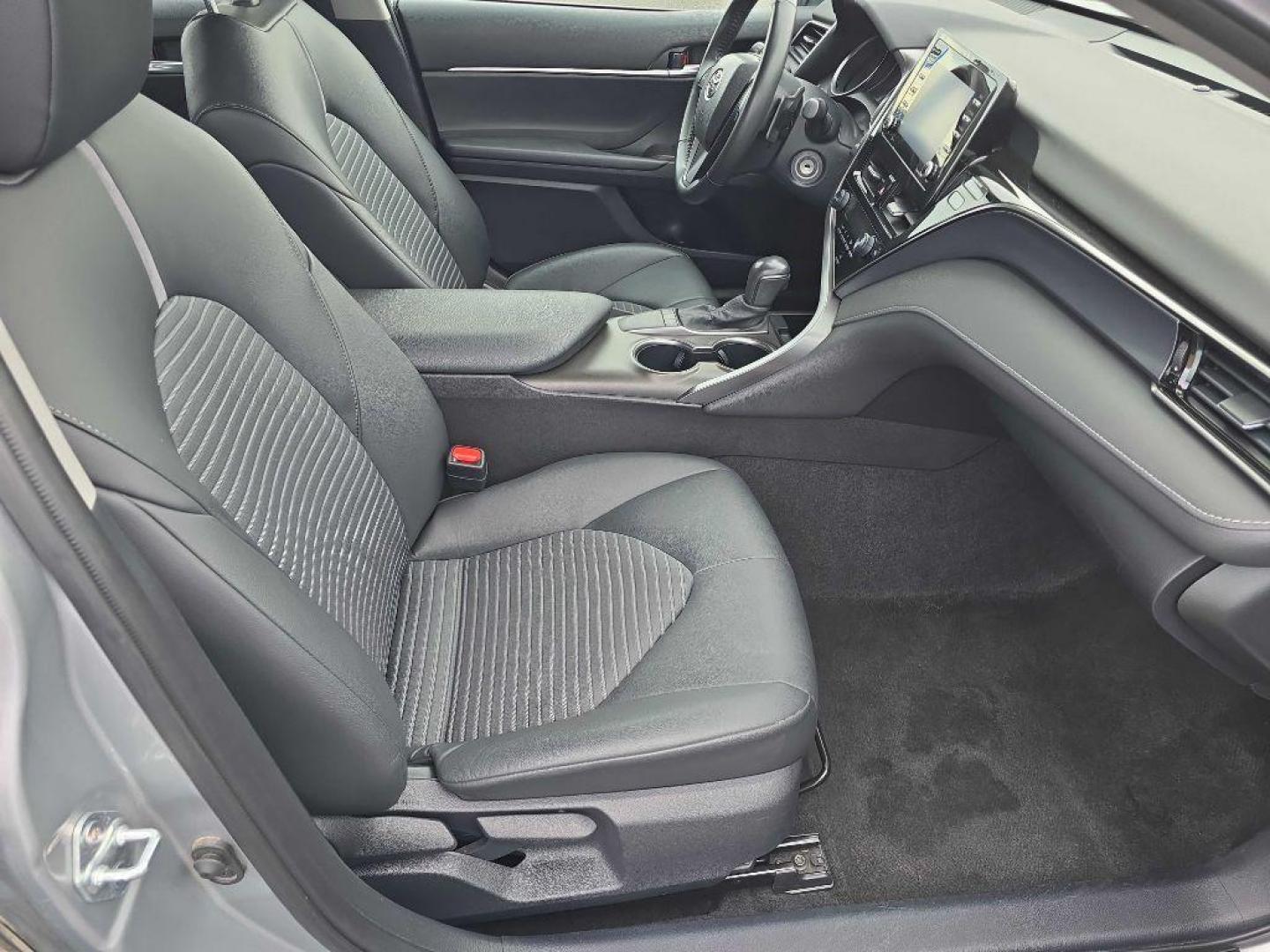 2023 SILVER TOYOTA CAMRY SE NIGHT SHADE (4T1G11AK7PU) with an 2.5L engine, Automatic transmission, located at 2525 S. Cushman, Fairbanks, AK, 99701, (907) 452-5707, 64.824036, -147.712311 - Photo#0