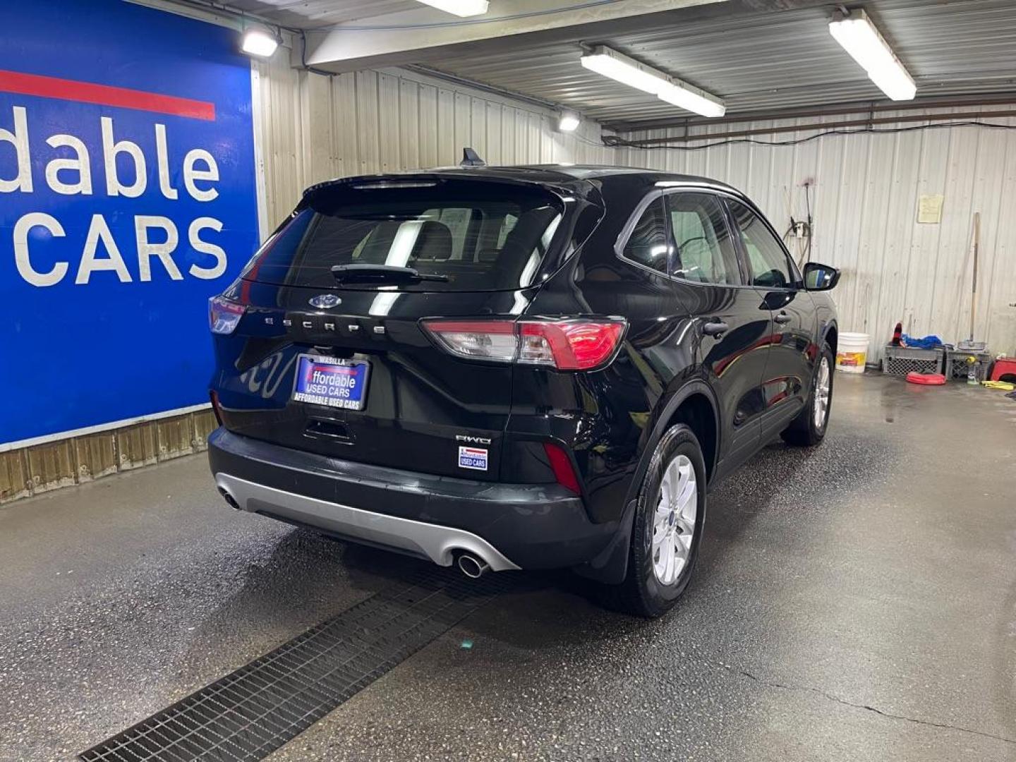 2022 BLACK FORD ESCAPE S (1FMCU9F62NU) with an 1.5L engine, Automatic transmission, located at 2525 S. Cushman, Fairbanks, AK, 99701, (907) 452-5707, 64.824036, -147.712311 - Photo#2