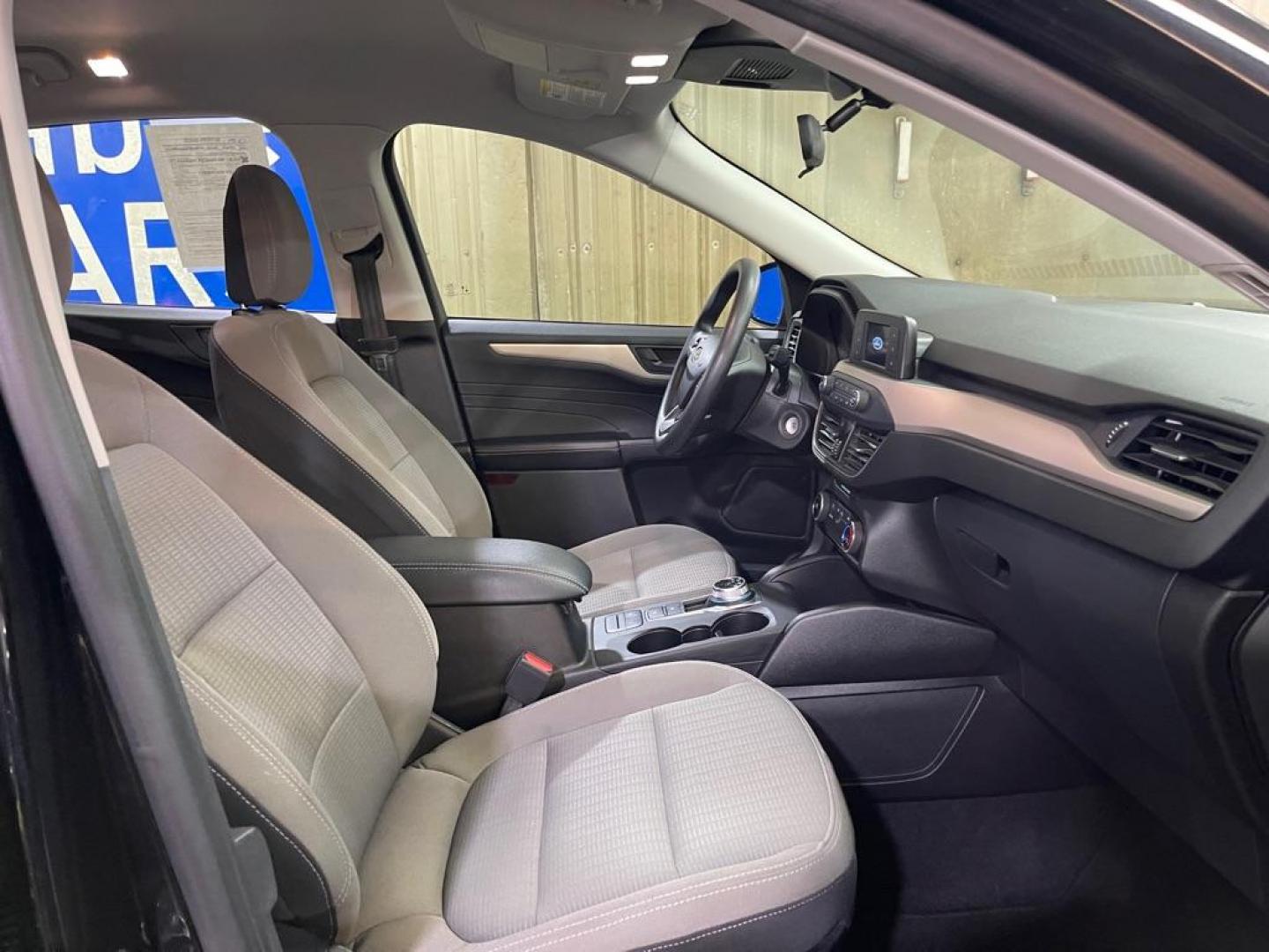 2022 BLACK FORD ESCAPE S (1FMCU9F62NU) with an 1.5L engine, Automatic transmission, located at 2525 S. Cushman, Fairbanks, AK, 99701, (907) 452-5707, 64.824036, -147.712311 - Photo#3