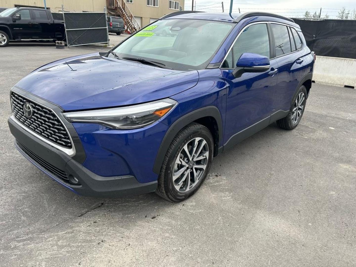 2023 BLUE TOYOTA COROLLA CROSS XLE (7MUEAABGXPV) with an 2.0L engine, Continuously Variable transmission, located at 2525 S. Cushman, Fairbanks, AK, 99701, (907) 452-5707, 64.824036, -147.712311 - Photo#0