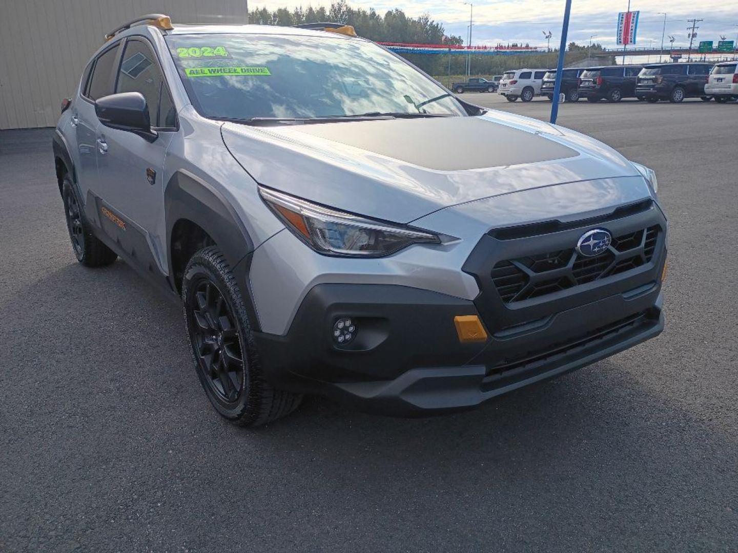 2024 GREY SUBARU CROSSTREK WILDERNESS (4S4GUHU65R3) with an 2.5L engine, Continuously Variable transmission, located at 2525 S. Cushman, Fairbanks, AK, 99701, (907) 452-5707, 64.824036, -147.712311 - Photo#0