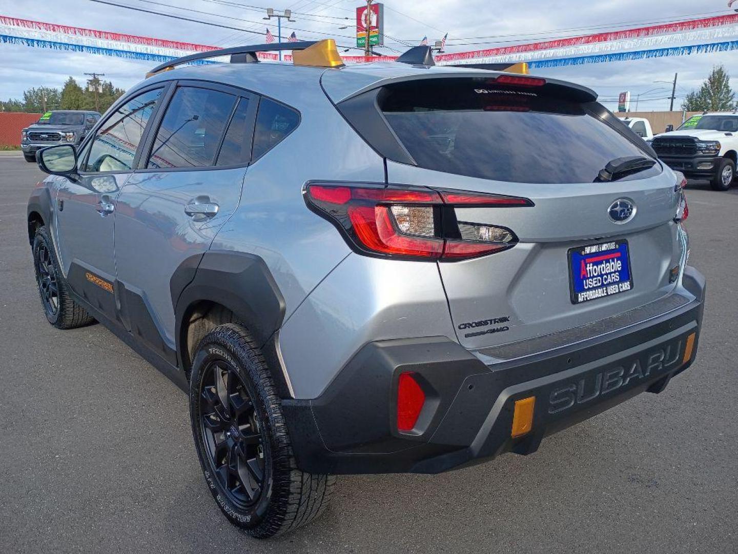 2024 GREY SUBARU CROSSTREK WILDERNESS (4S4GUHU65R3) with an 2.5L engine, Continuously Variable transmission, located at 2525 S. Cushman, Fairbanks, AK, 99701, (907) 452-5707, 64.824036, -147.712311 - Photo#2