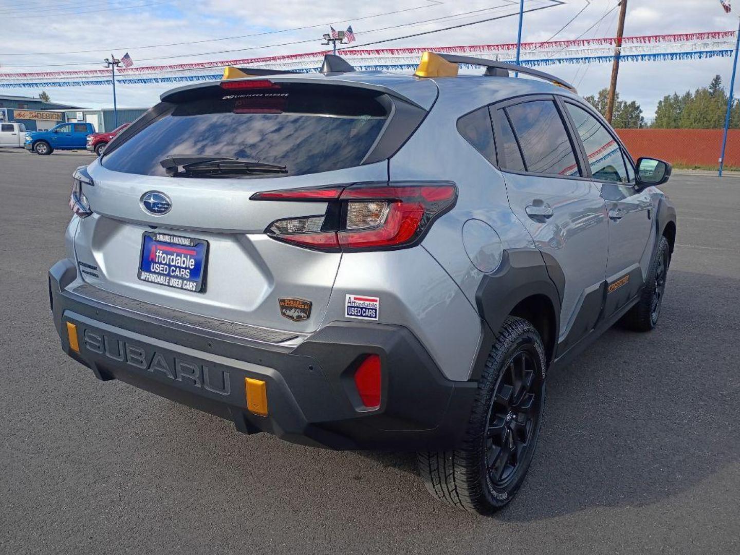 2024 GREY SUBARU CROSSTREK WILDERNESS (4S4GUHU65R3) with an 2.5L engine, Continuously Variable transmission, located at 2525 S. Cushman, Fairbanks, AK, 99701, (907) 452-5707, 64.824036, -147.712311 - Photo#3