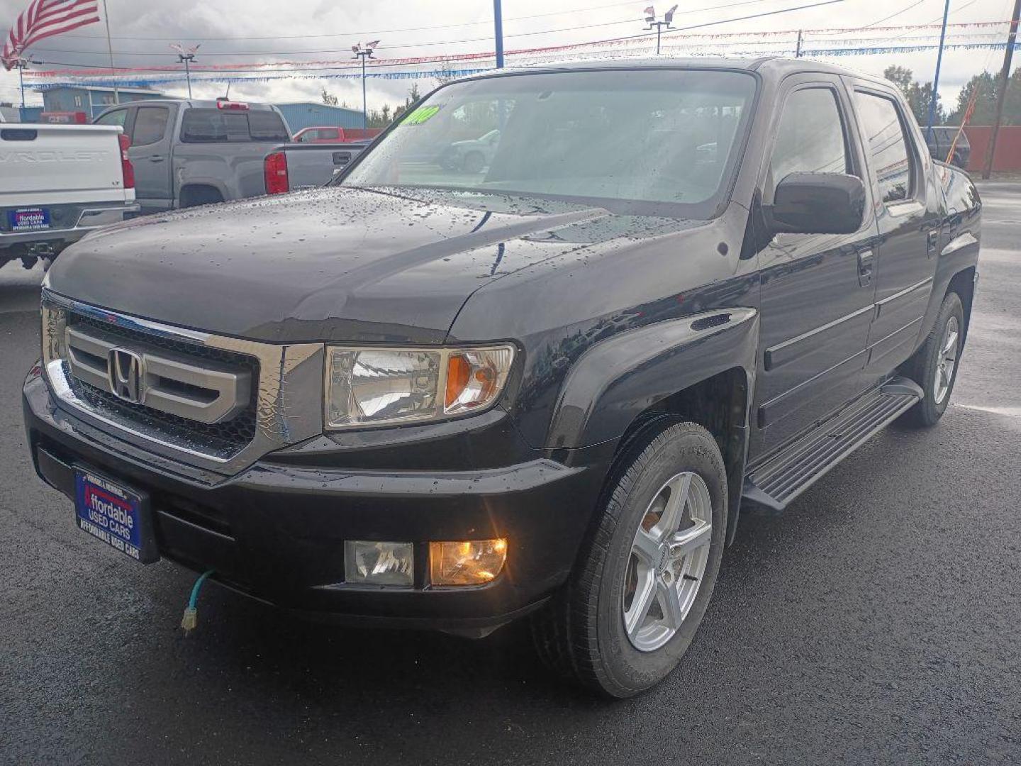 2010 BLACK HONDA RIDGELINE RTS (5FPYK1F46AB) with an 3.5L engine, Automatic transmission, located at 2525 S. Cushman, Fairbanks, AK, 99701, (907) 452-5707, 64.824036, -147.712311 - Photo#1