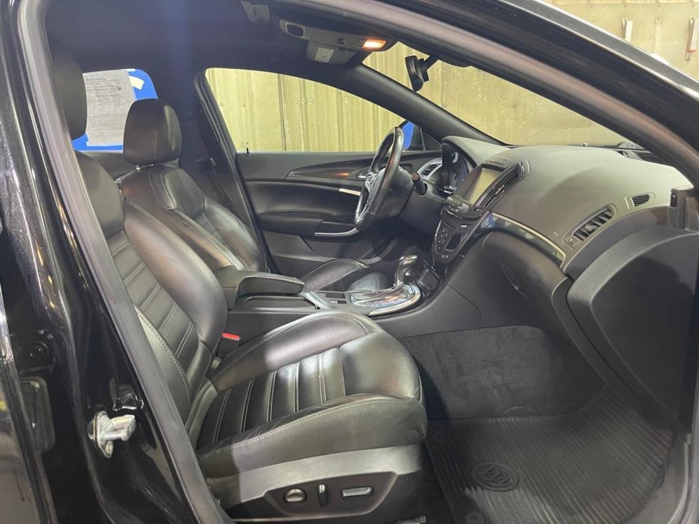 2015 BLACK BUICK REGAL GS (2G4GT5GX1F9) with an 2.0L engine, Automatic transmission, located at 2525 S. Cushman, Fairbanks, AK, 99701, (907) 452-5707, 64.824036, -147.712311 - Photo#3