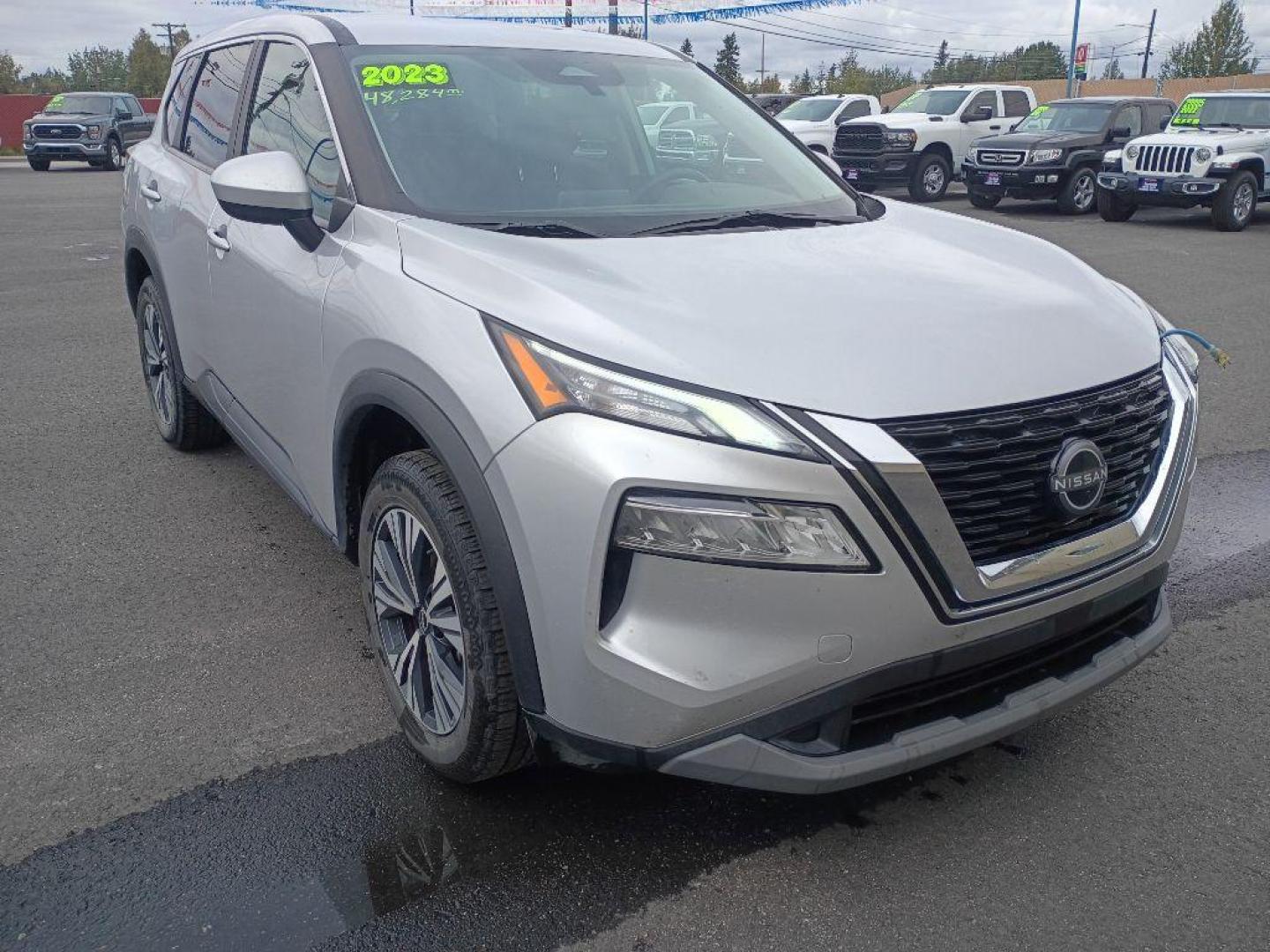2023 GRAY NISSAN ROGUE SV (5N1BT3BB1PC) with an 1.5L engine, Continuously Variable transmission, located at 2525 S. Cushman, Fairbanks, AK, 99701, (907) 452-5707, 64.824036, -147.712311 - Photo#0