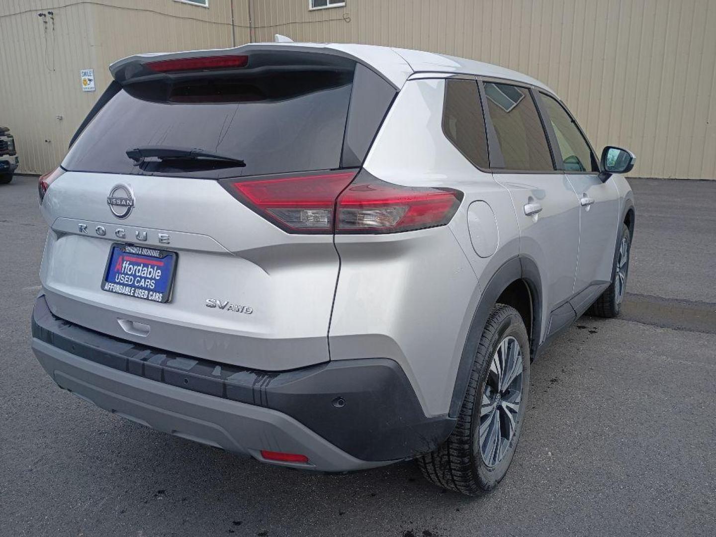 2023 GRAY NISSAN ROGUE SV (5N1BT3BB1PC) with an 1.5L engine, Continuously Variable transmission, located at 2525 S. Cushman, Fairbanks, AK, 99701, (907) 452-5707, 64.824036, -147.712311 - Photo#3