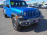 2022 BLUE JEEP WRANGLER UNLIMI SPORT (1C4HJXDG7NW) with an 3.6L engine, Automatic transmission, located at 2525 S. Cushman, Fairbanks, AK, 99701, (907) 452-5707, 64.824036, -147.712311 - Photo#2