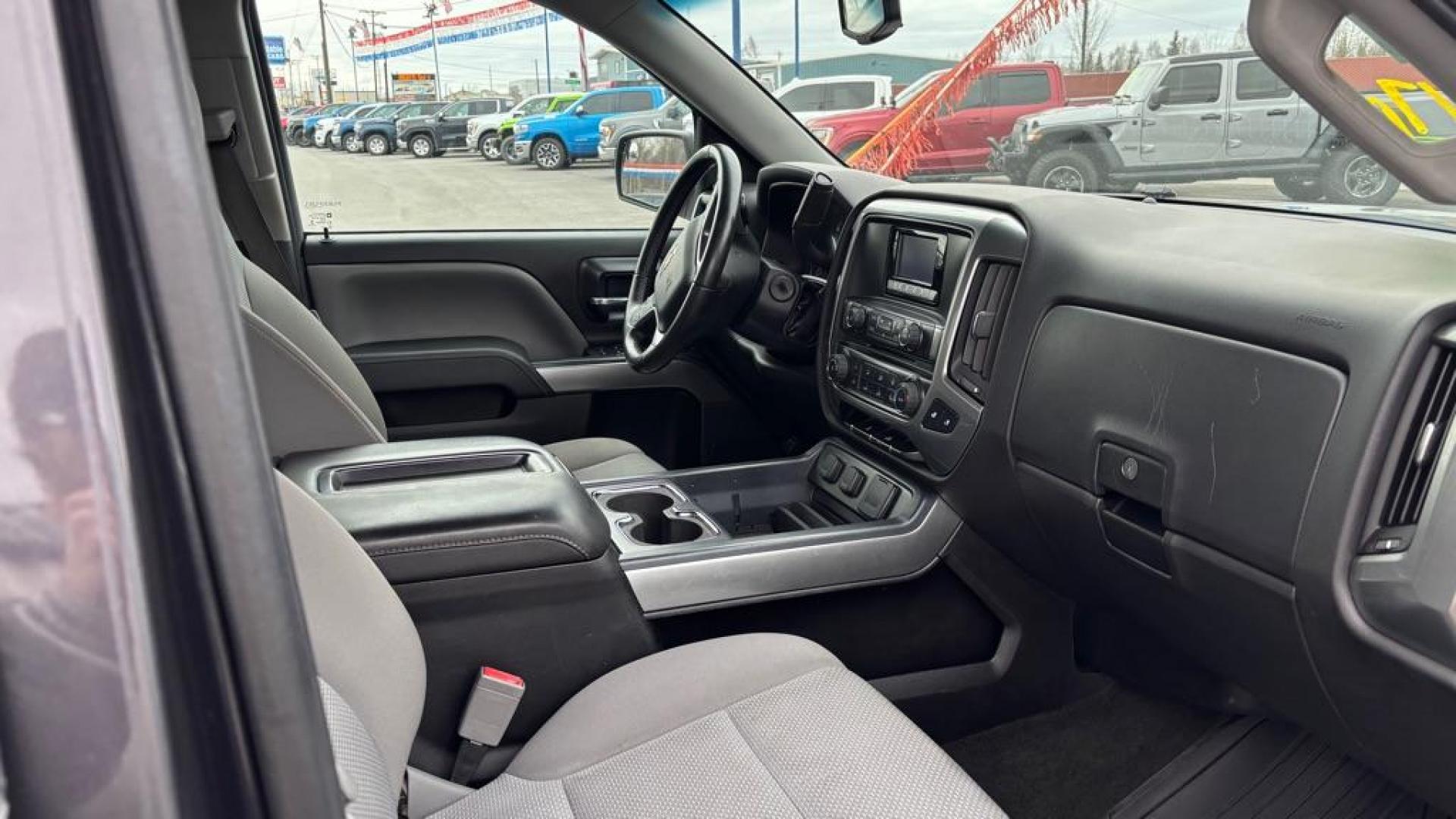 2014 GREY CHEVROLET SILVERADO 1500 LT (1GCRCREC7EZ) with an 5.3L engine, Automatic transmission, located at 2525 S. Cushman, Fairbanks, AK, 99701, (907) 452-5707, 64.824036, -147.712311 - Photo#2