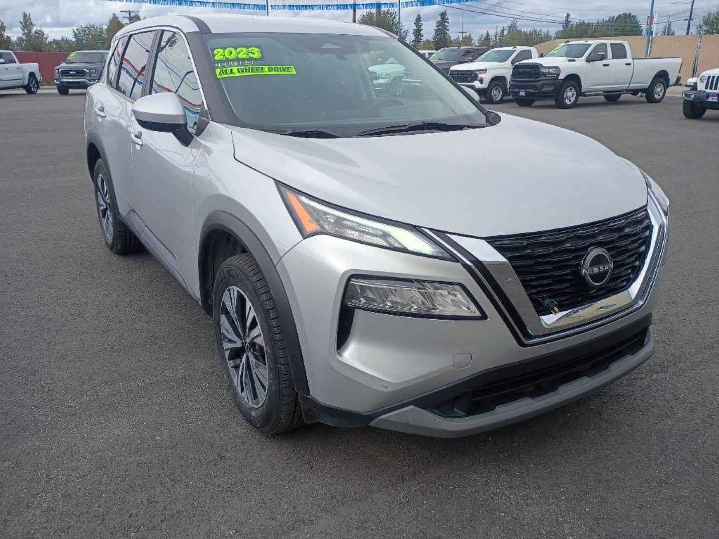 2023 SILVER NISSAN ROGUE SV (5N1BT3BB6PC) with an 1.5L engine, Continuously Variable transmission, located at 2525 S. Cushman, Fairbanks, AK, 99701, (907) 452-5707, 64.824036, -147.712311 - Photo#0