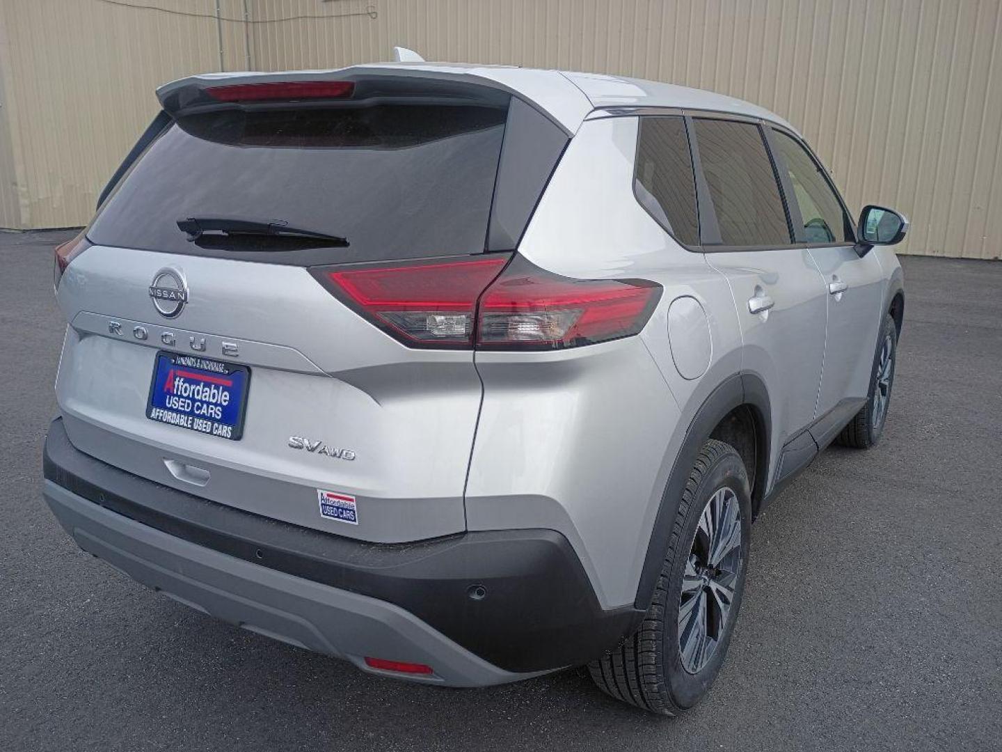 2023 SILVER NISSAN ROGUE SV (5N1BT3BB6PC) with an 1.5L engine, Continuously Variable transmission, located at 2525 S. Cushman, Fairbanks, AK, 99701, (907) 452-5707, 64.824036, -147.712311 - Photo#5