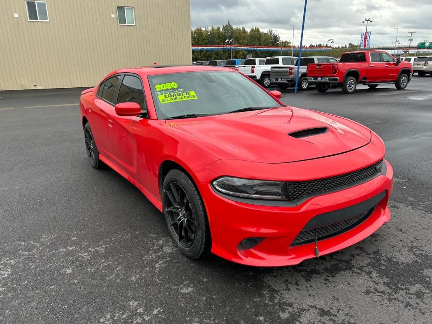 2020 RED DODGE CHARGER GT (2C3CDXMGXLH) with an 3.6L engine, Automatic transmission, located at 2525 S. Cushman, Fairbanks, AK, 99701, (907) 452-5707, 64.824036, -147.712311 - Photo#1