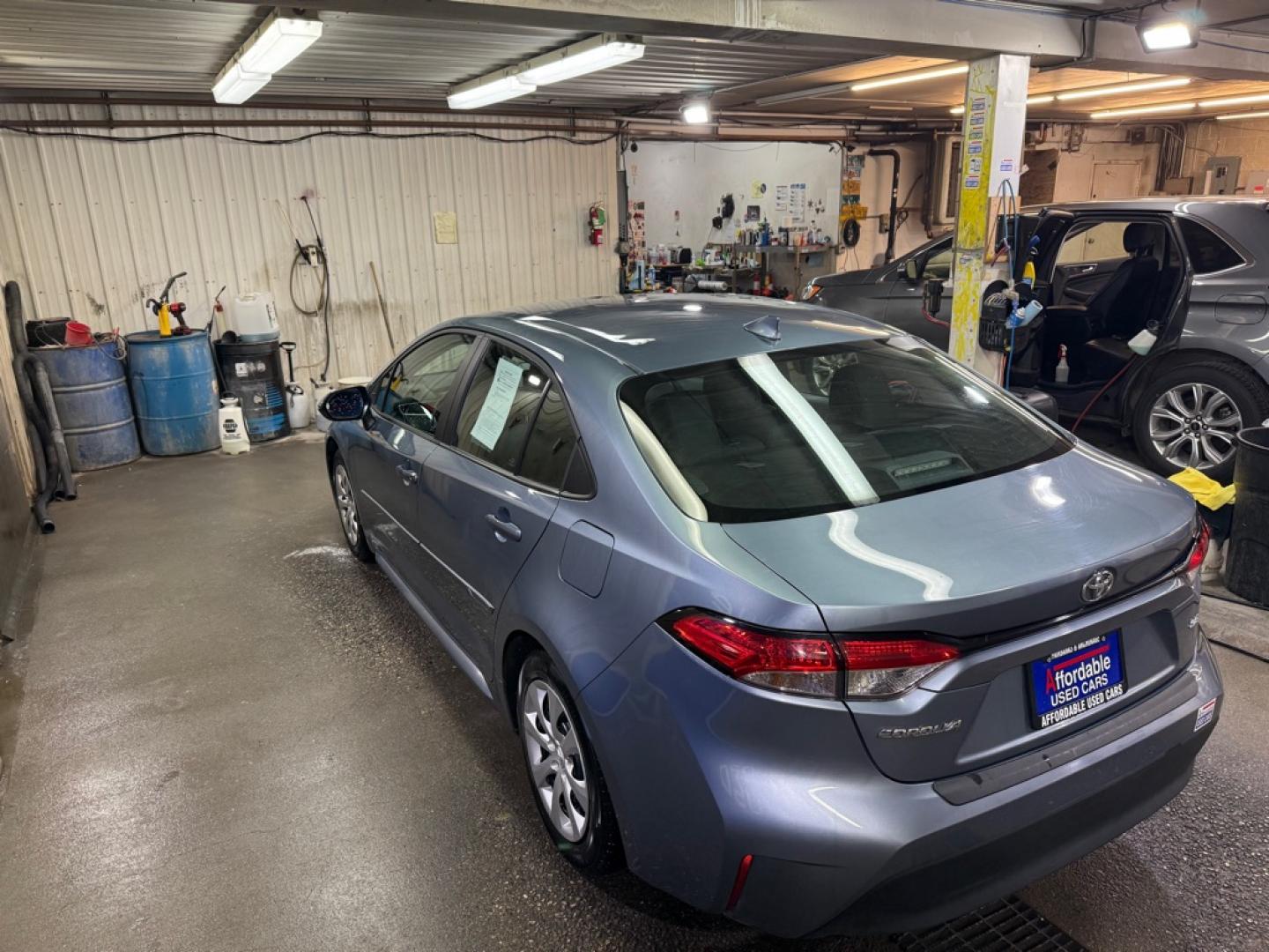 2023 BLUE TOYOTA COROLLA LE LE (5YFB4MDE4PP) with an 2.0L engine, Continuously Variable transmission, located at 2525 S. Cushman, Fairbanks, AK, 99701, (907) 452-5707, 64.824036, -147.712311- Photo#2