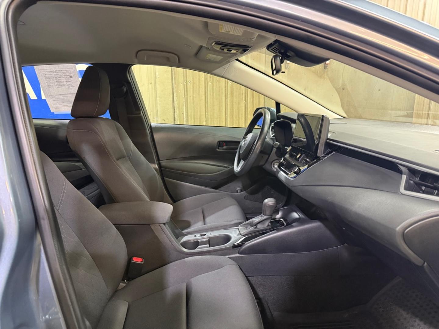 2023 BLUE TOYOTA COROLLA LE LE (5YFB4MDE4PP) with an 2.0L engine, Continuously Variable transmission, located at 2525 S. Cushman, Fairbanks, AK, 99701, (907) 452-5707, 64.824036, -147.712311- Photo#5