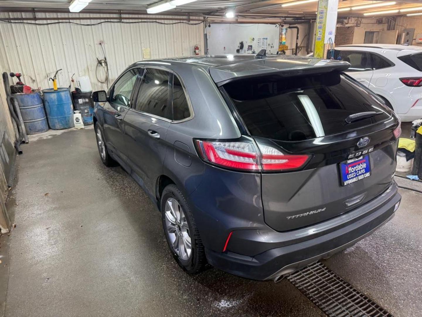 2023 GRAY FORD EDGE TITANIUM (2FMPK4K99PB) with an 2.0L engine, Automatic transmission, located at 2525 S. Cushman, Fairbanks, AK, 99701, (907) 452-5707, 64.824036, -147.712311 - Photo#2