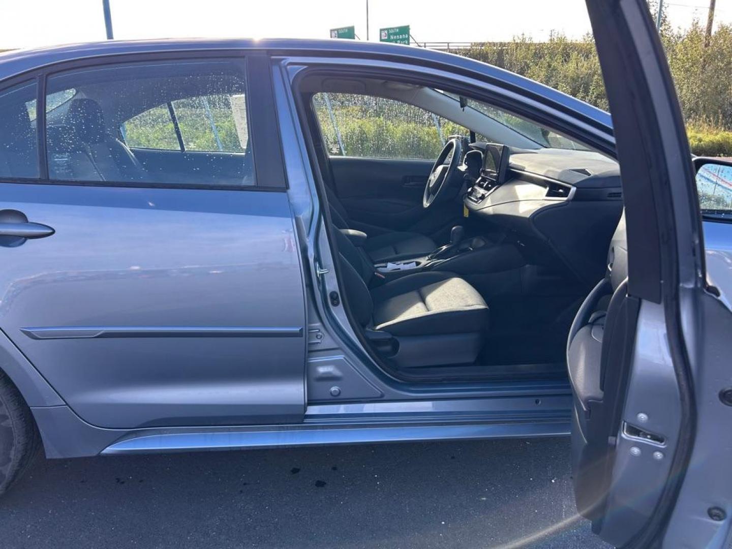 2023 BLUE TOYOTA COROLLA LE (5YFB4MDE9PP) with an 2.0L engine, Continuously Variable transmission, located at 2525 S. Cushman, Fairbanks, AK, 99701, (907) 452-5707, 64.824036, -147.712311 - Photo#4