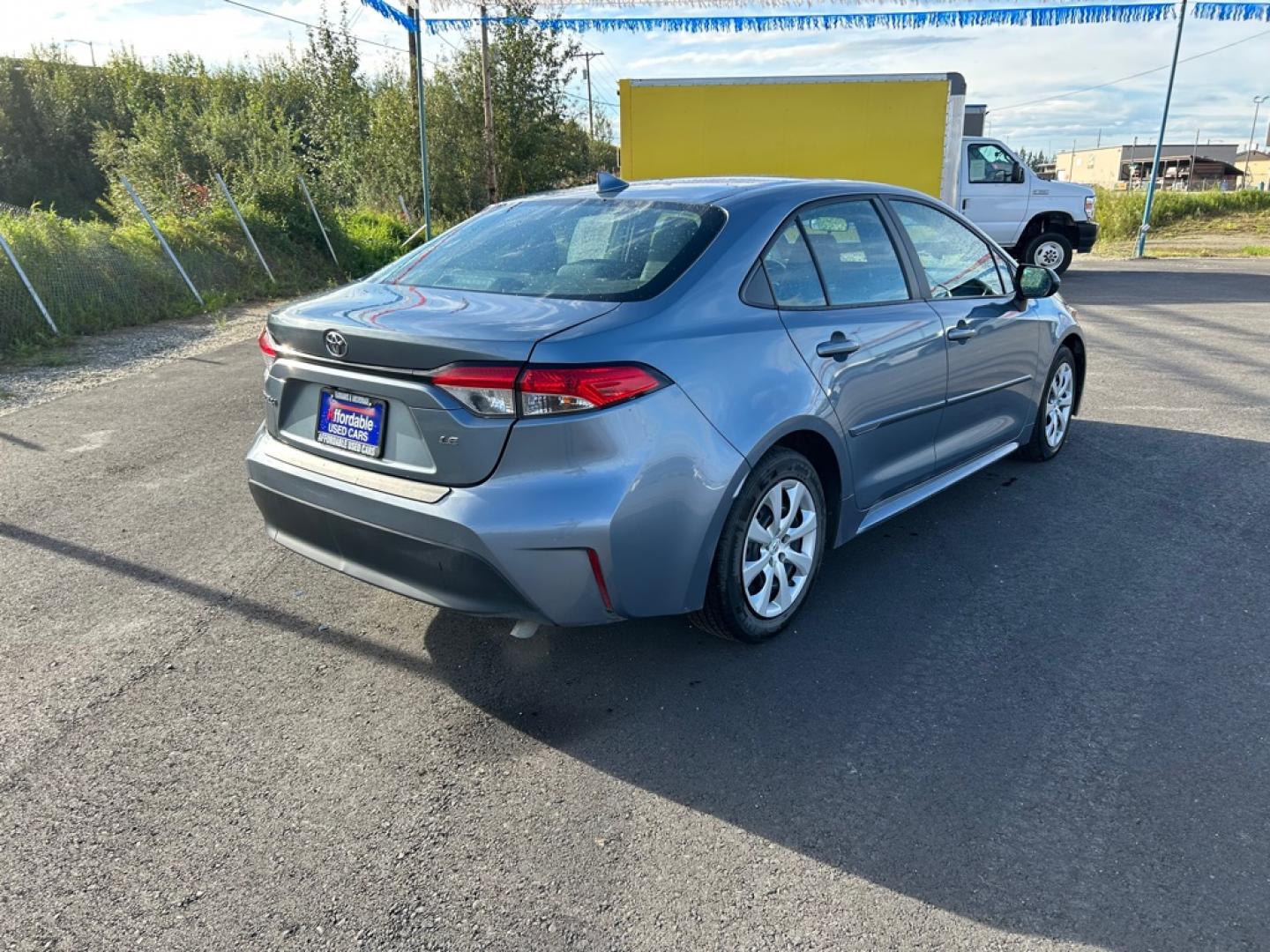 2023 BLUE TOYOTA COROLLA LE LE (5YFB4MDE9PP) with an 2.0L engine, Continuously Variable transmission, located at 2525 S. Cushman, Fairbanks, AK, 99701, (907) 452-5707, 64.824036, -147.712311- Photo#2