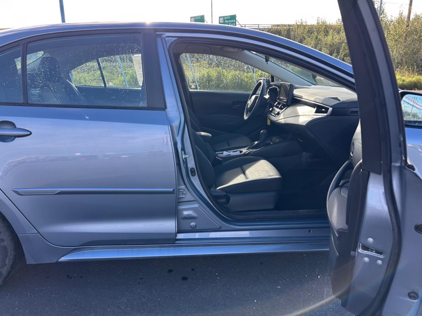 2023 BLUE TOYOTA COROLLA LE LE (5YFB4MDE9PP) with an 2.0L engine, Continuously Variable transmission, located at 2525 S. Cushman, Fairbanks, AK, 99701, (907) 452-5707, 64.824036, -147.712311- Photo#4