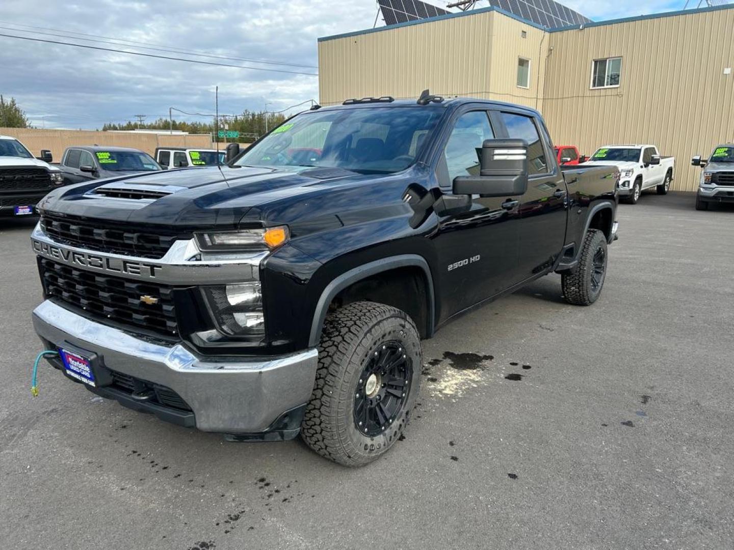 2020 BLACK CHEVROLET SILVERADO 2500 HEAVY DUTY LT (1GC4YNE76LF) with an 6.6L engine, Automatic transmission, located at 2525 S. Cushman, Fairbanks, AK, 99701, (907) 452-5707, 64.824036, -147.712311 - Photo#0