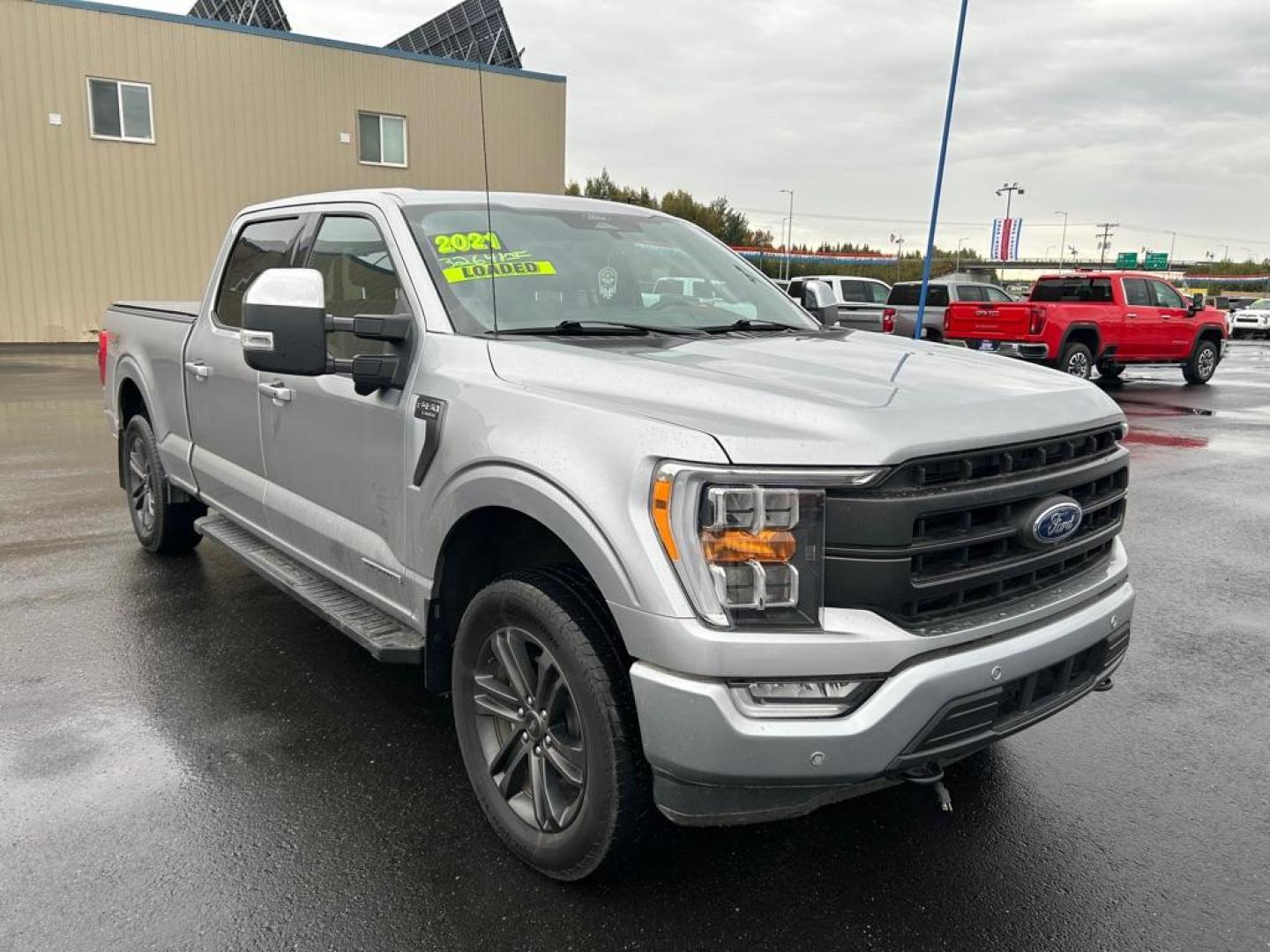 2021 SILVER FORD F150 SUPERCREW (1FTFW1ED8MF) with an 3.5L engine, Automatic transmission, located at 2525 S. Cushman, Fairbanks, AK, 99701, (907) 452-5707, 64.824036, -147.712311 - Photo#1
