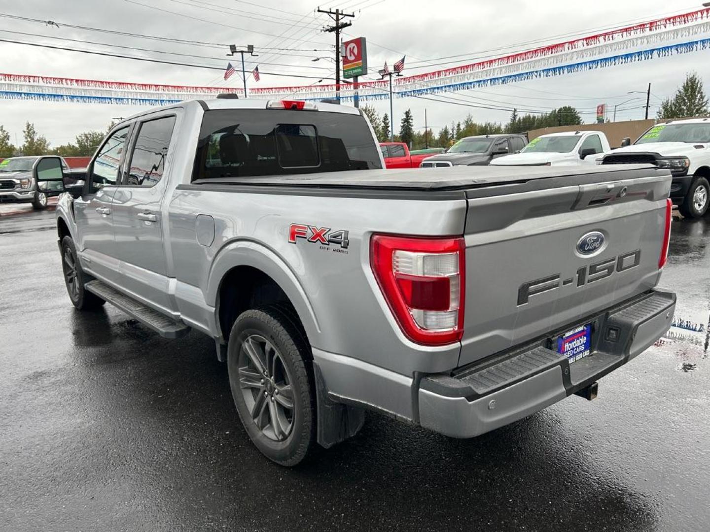2021 SILVER FORD F150 SUPERCREW (1FTFW1ED8MF) with an 3.5L engine, Automatic transmission, located at 2525 S. Cushman, Fairbanks, AK, 99701, (907) 452-5707, 64.824036, -147.712311 - Photo#3