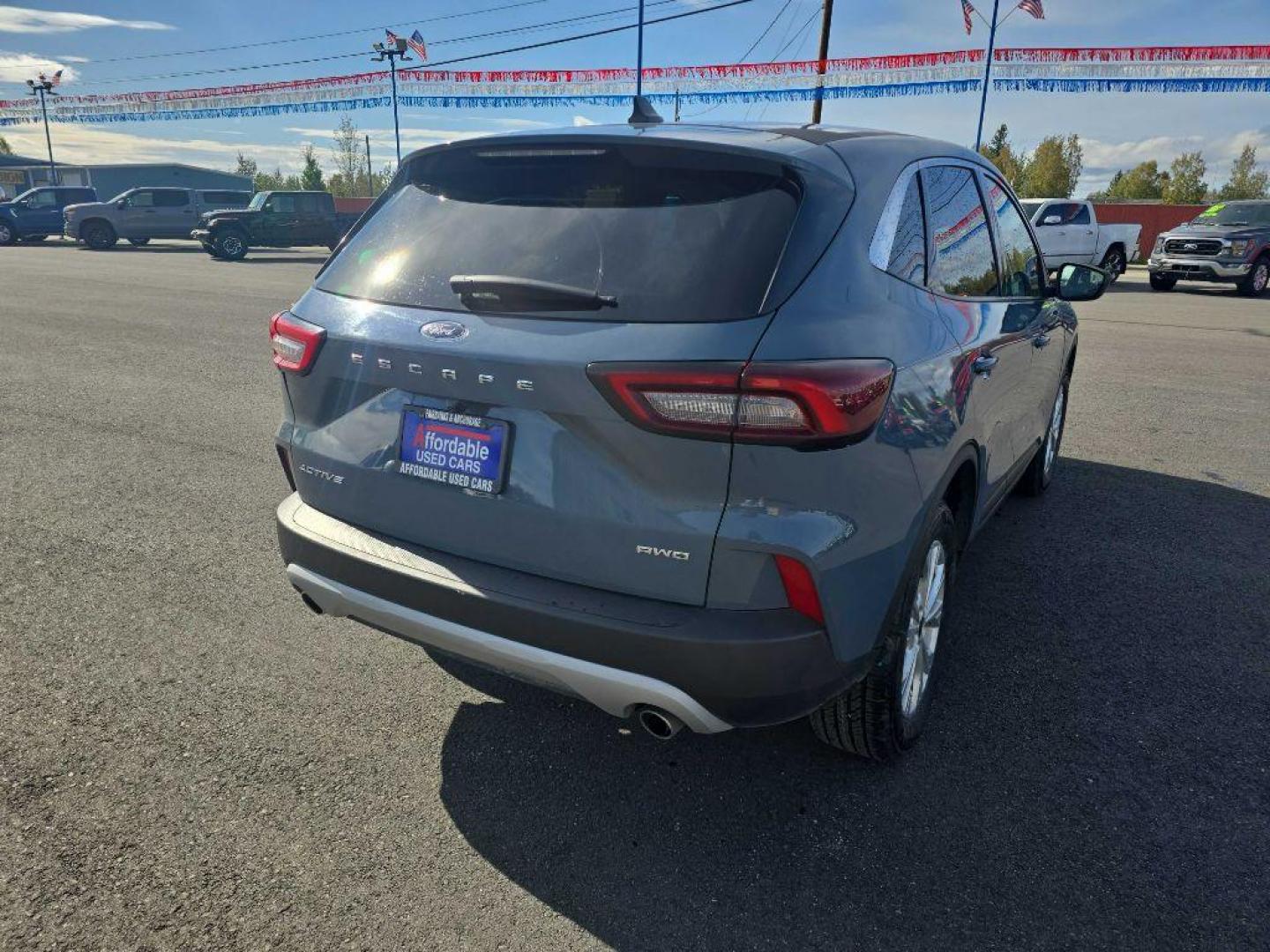 2023 BLUE FORD ESCAPE ACTIVE (1FMCU9GN1PU) with an 1.5L engine, Automatic transmission, located at 2525 S. Cushman, Fairbanks, AK, 99701, (907) 452-5707, 64.824036, -147.712311 - Photo#2