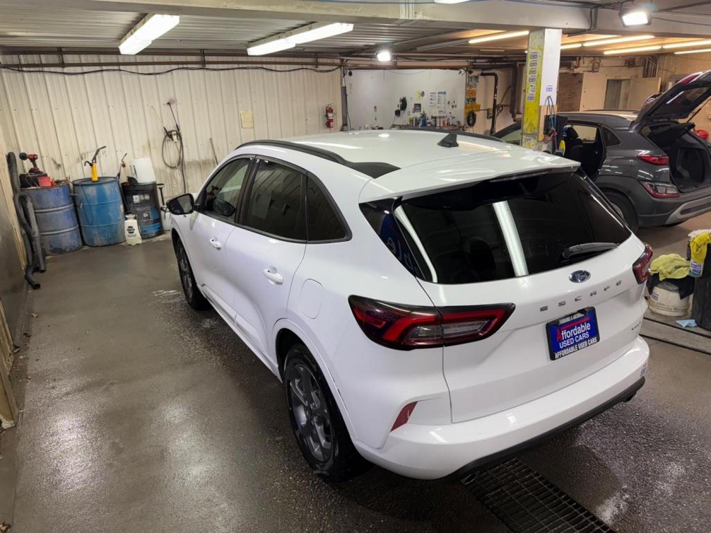 2023 WHITE FORD ESCAPE ST LINE (1FMCU9MN4PU) with an 1.5L engine, Automatic transmission, located at 2525 S. Cushman, Fairbanks, AK, 99701, (907) 452-5707, 64.824036, -147.712311 - Photo#2