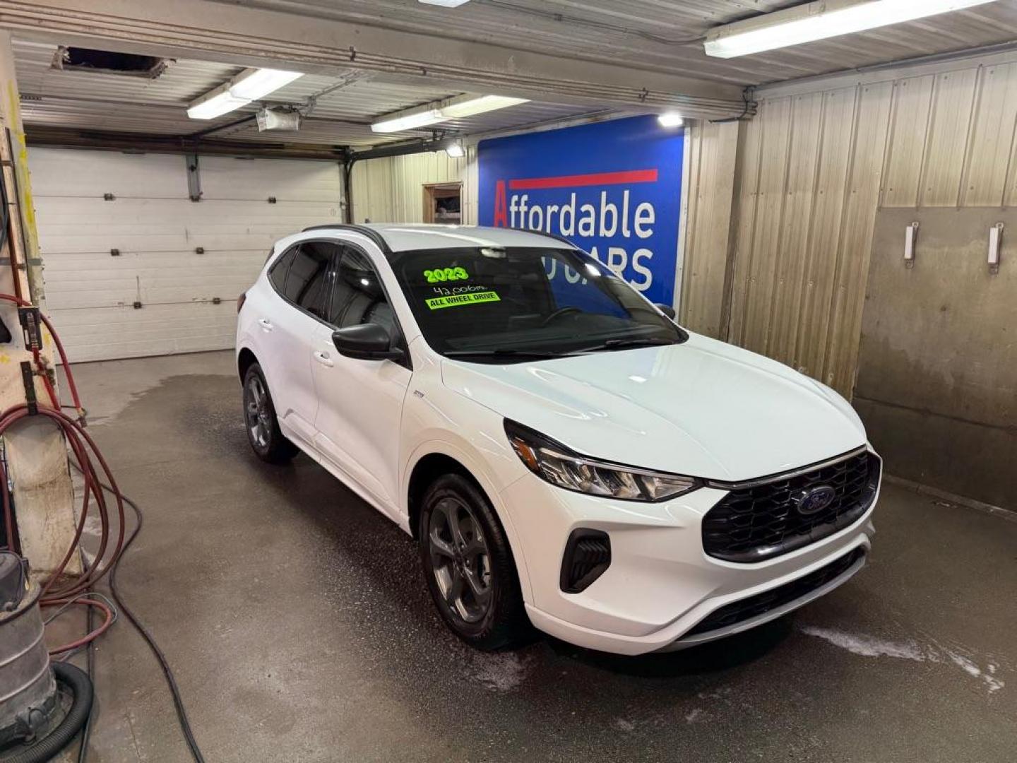 2023 WHITE FORD ESCAPE ST LINE ST LINE (1FMCU9MN4PU) with an 1.5L engine, Automatic transmission, located at 2525 S. Cushman, Fairbanks, AK, 99701, (907) 452-5707, 64.824036, -147.712311 - Photo#0