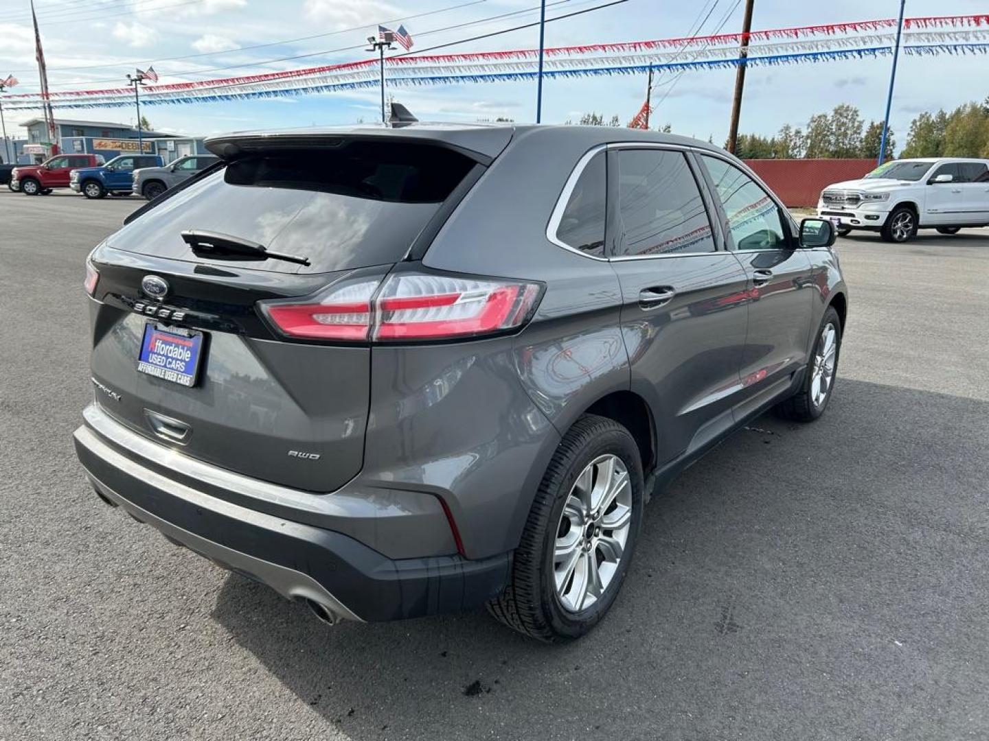 2023 GRAY FORD EDGE TITANIUM (2FMPK4K93PB) with an 2.0L engine, Automatic transmission, located at 2525 S. Cushman, Fairbanks, AK, 99701, (907) 452-5707, 64.824036, -147.712311 - Photo#2
