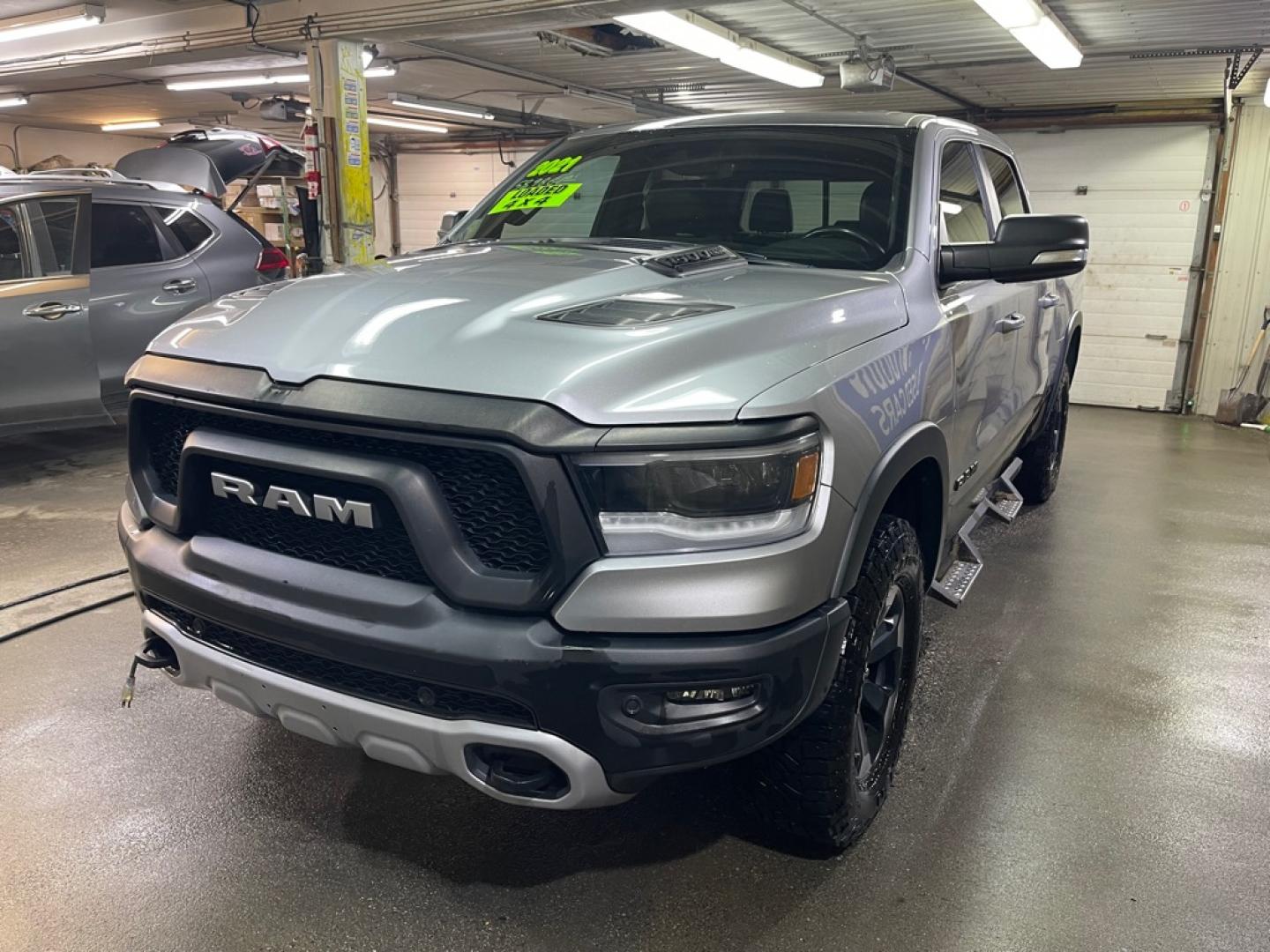 2021 SILVER RAM 1500 REBEL REBEL (1C6SRFLT2MN) with an 5.7L engine, Automatic transmission, located at 2525 S. Cushman, Fairbanks, AK, 99701, (907) 452-5707, 64.824036, -147.712311- Photo#1