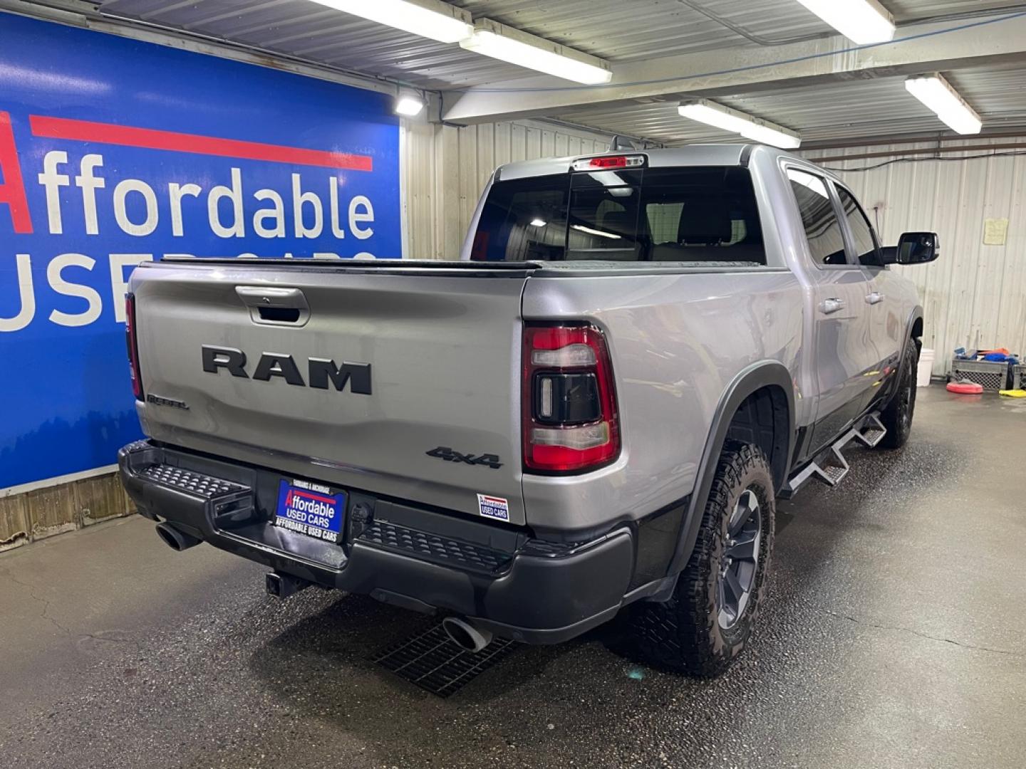 2021 SILVER RAM 1500 REBEL REBEL (1C6SRFLT2MN) with an 5.7L engine, Automatic transmission, located at 2525 S. Cushman, Fairbanks, AK, 99701, (907) 452-5707, 64.824036, -147.712311- Photo#2