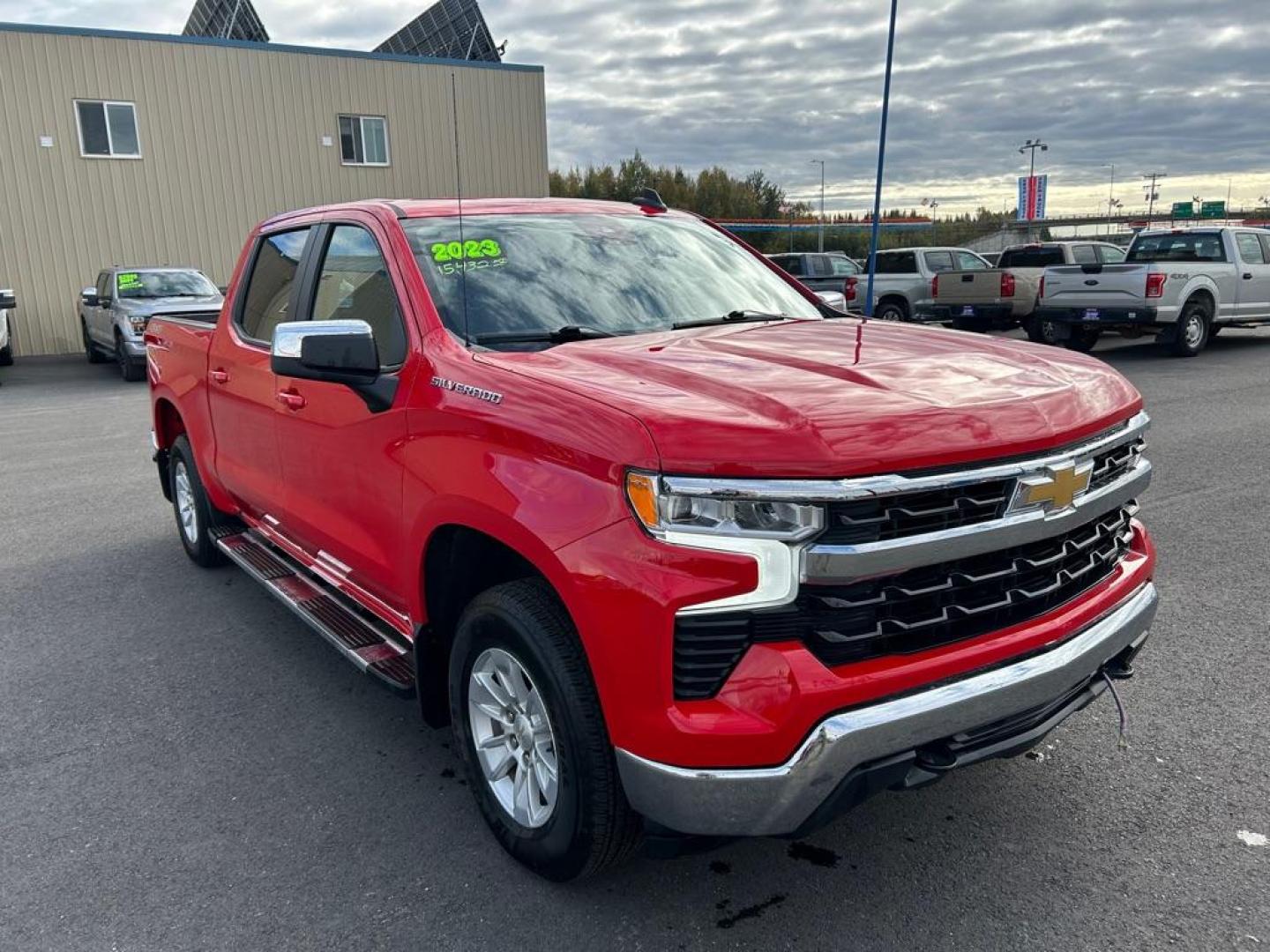 2023 RED CHEVROLET SILVERADO 1500 LT (1GCUDDED4PZ) with an 5.3L engine, Automatic transmission, located at 2525 S. Cushman, Fairbanks, AK, 99701, (907) 452-5707, 64.824036, -147.712311 - Photo#1
