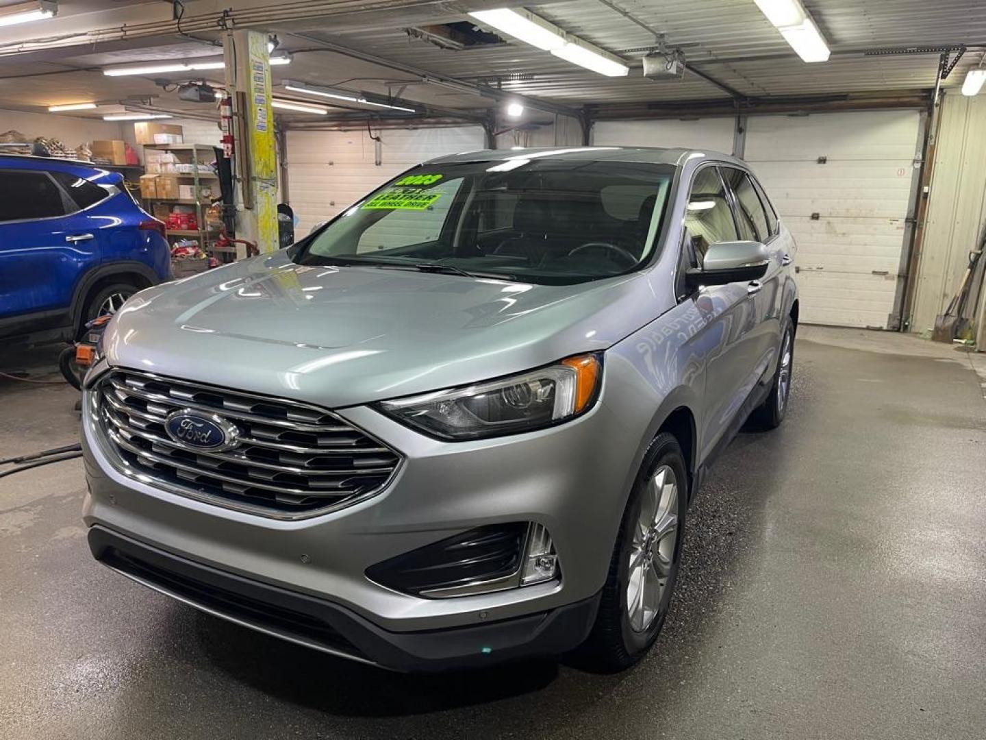 2023 SILVER FORD EDGE TITANIUM (2FMPK4K97PB) with an 2.0L engine, Automatic transmission, located at 2525 S. Cushman, Fairbanks, AK, 99701, (907) 452-5707, 64.824036, -147.712311 - Photo#1