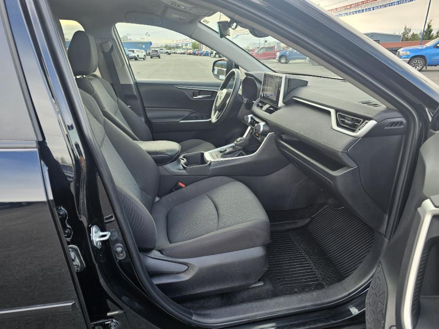 2023 GRAY TOYOTA RAV4 XLE XLE (4T3RWRFV1PU) with an 2.5L engine, Continuously Variable transmission, located at 2525 S. Cushman, Fairbanks, AK, 99701, (907) 452-5707, 64.824036, -147.712311- Photo#2