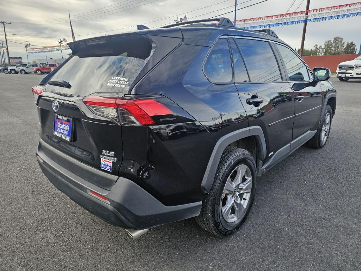 2023 GRAY TOYOTA RAV4 XLE XLE (4T3RWRFV1PU) with an 2.5L engine, Continuously Variable transmission, located at 2525 S. Cushman, Fairbanks, AK, 99701, (907) 452-5707, 64.824036, -147.712311- Photo#3