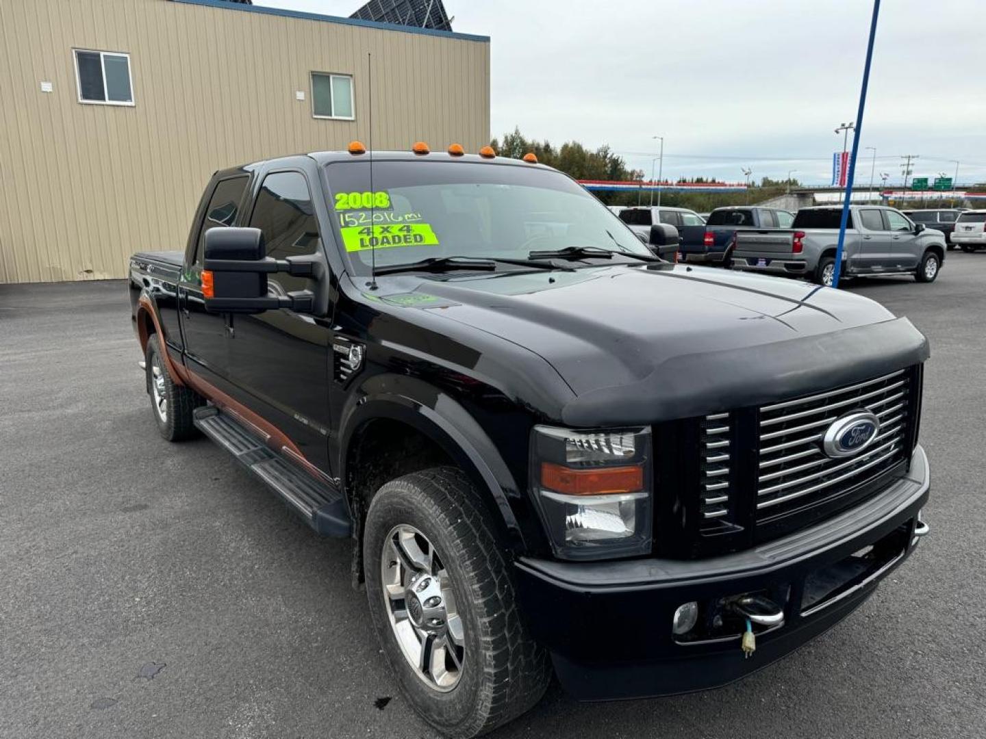2008 BLACK FORD F250 SUPER DUTY (1FTSW21Y18E) with an 6.8L engine, Automatic transmission, located at 2525 S. Cushman, Fairbanks, AK, 99701, (907) 452-5707, 64.824036, -147.712311 - Photo#0