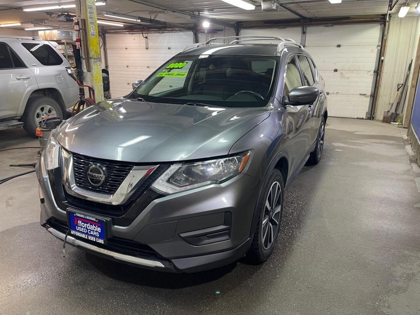 2020 GREY NISSAN ROGUE S S (JN8AT2MV0LW) with an 2.5L engine, Continuously Variable transmission, located at 2525 S. Cushman, Fairbanks, AK, 99701, (907) 452-5707, 64.824036, -147.712311 - Photo#1