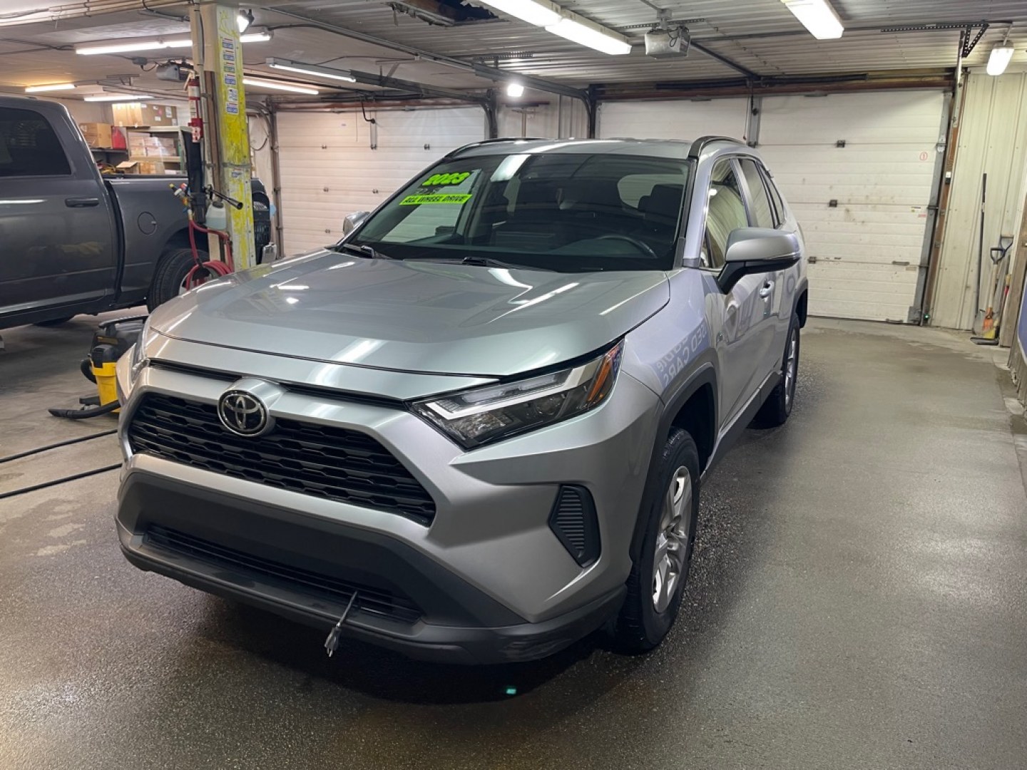 2023 SILVER TOYOTA RAV4 XLE (2T3P1RFV0PW) with an 2.5L engine, Automatic transmission, located at 2525 S. Cushman, Fairbanks, AK, 99701, (907) 452-5707, 64.824036, -147.712311- Photo#1