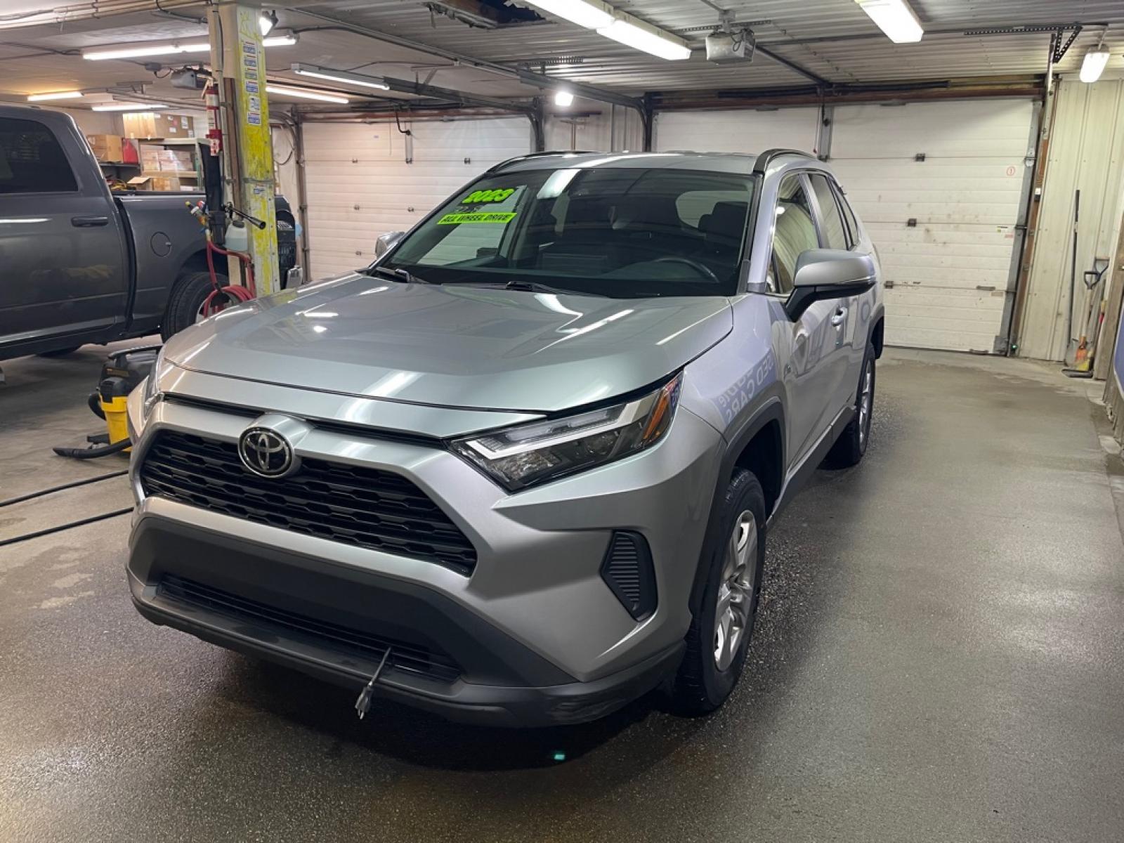 2023 SILVER TOYOTA RAV4 XLE (2T3P1RFV0PW) with an 2.5L engine, Automatic transmission, located at 2525 S. Cushman, Fairbanks, AK, 99701, (907) 452-5707, 64.824036, -147.712311 - Photo#1
