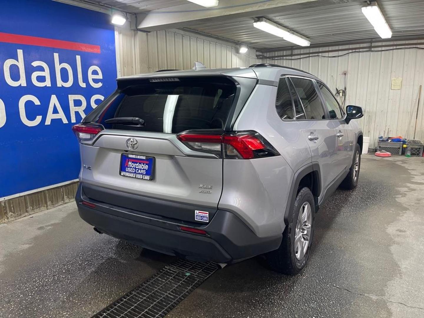 2023 SILVER TOYOTA RAV4 XLE XLE (2T3P1RFV0PW) with an 2.5L engine, Automatic transmission, located at 2525 S. Cushman, Fairbanks, AK, 99701, (907) 452-5707, 64.824036, -147.712311 - Photo#2