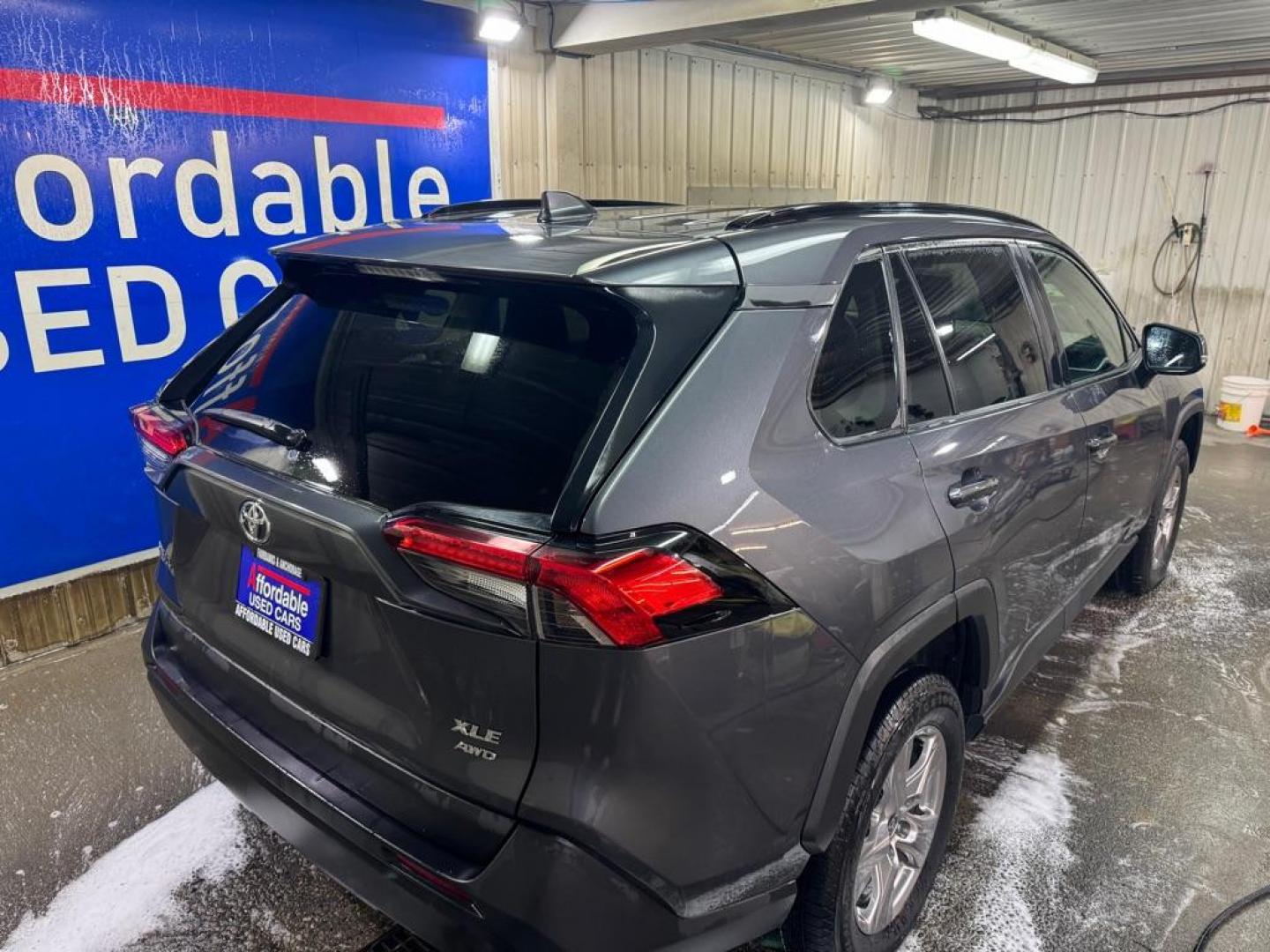 2023 GREY TOYOTA RAV4 XLE XLE (2T3P1RFV1PW) with an 2.5L engine, Automatic transmission, located at 2525 S. Cushman, Fairbanks, AK, 99701, (907) 452-5707, 64.824036, -147.712311 - Photo#2