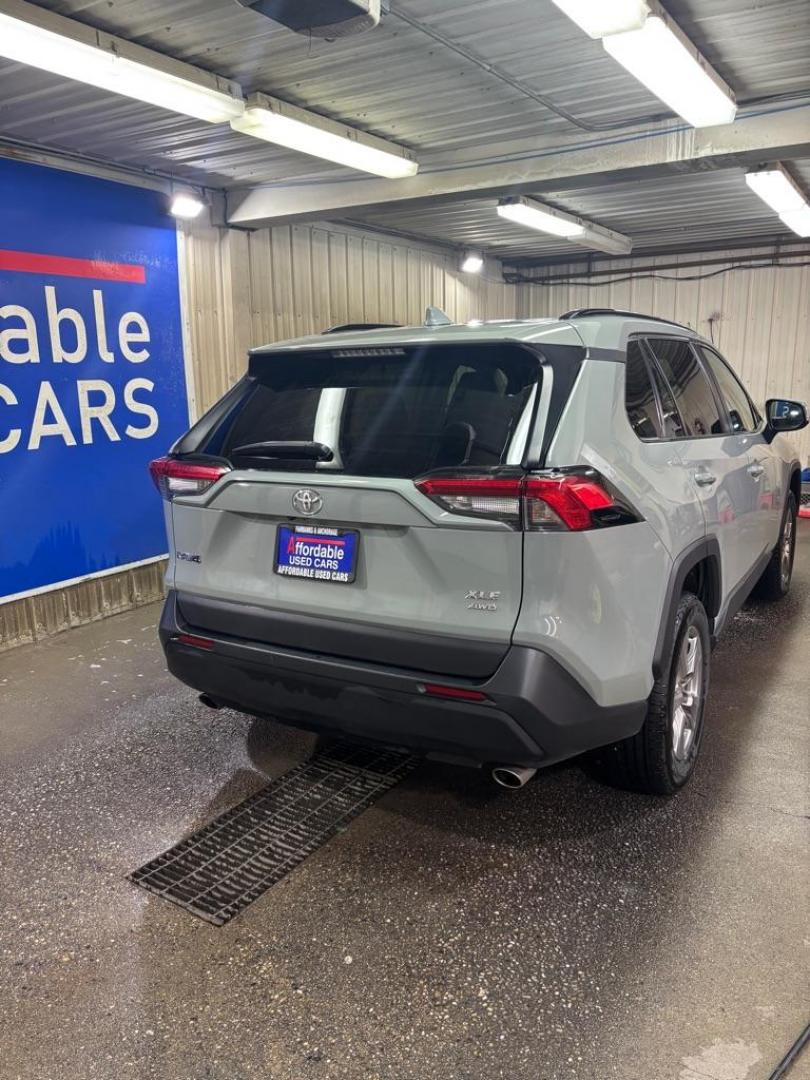 2023 GREEN TOYOTA RAV4 XLE XLE (2T3P1RFV8PW) with an 2.5L engine, Automatic transmission, located at 2525 S. Cushman, Fairbanks, AK, 99701, (907) 452-5707, 64.824036, -147.712311 - Photo#2