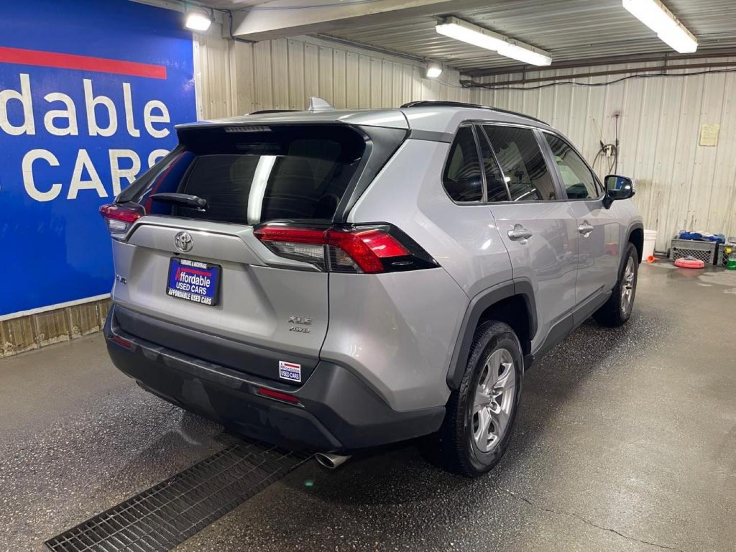 2023 SILVER TOYOTA RAV4 XLE XLE (2T3P1RFVXPW) with an 2.5L engine, Automatic transmission, located at 2525 S. Cushman, Fairbanks, AK, 99701, (907) 452-5707, 64.824036, -147.712311 - Photo#2
